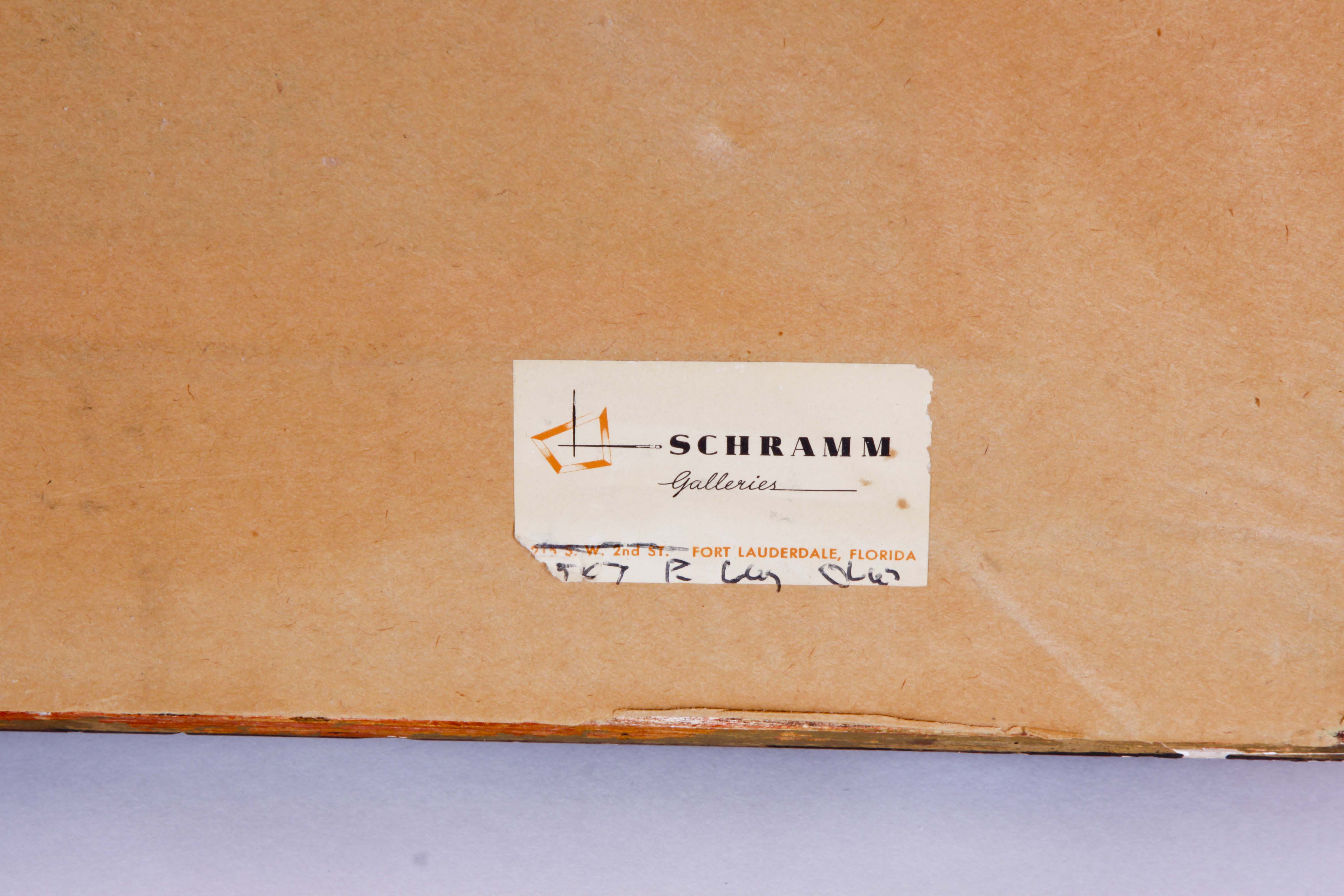 Oil Painting on Board of Venice