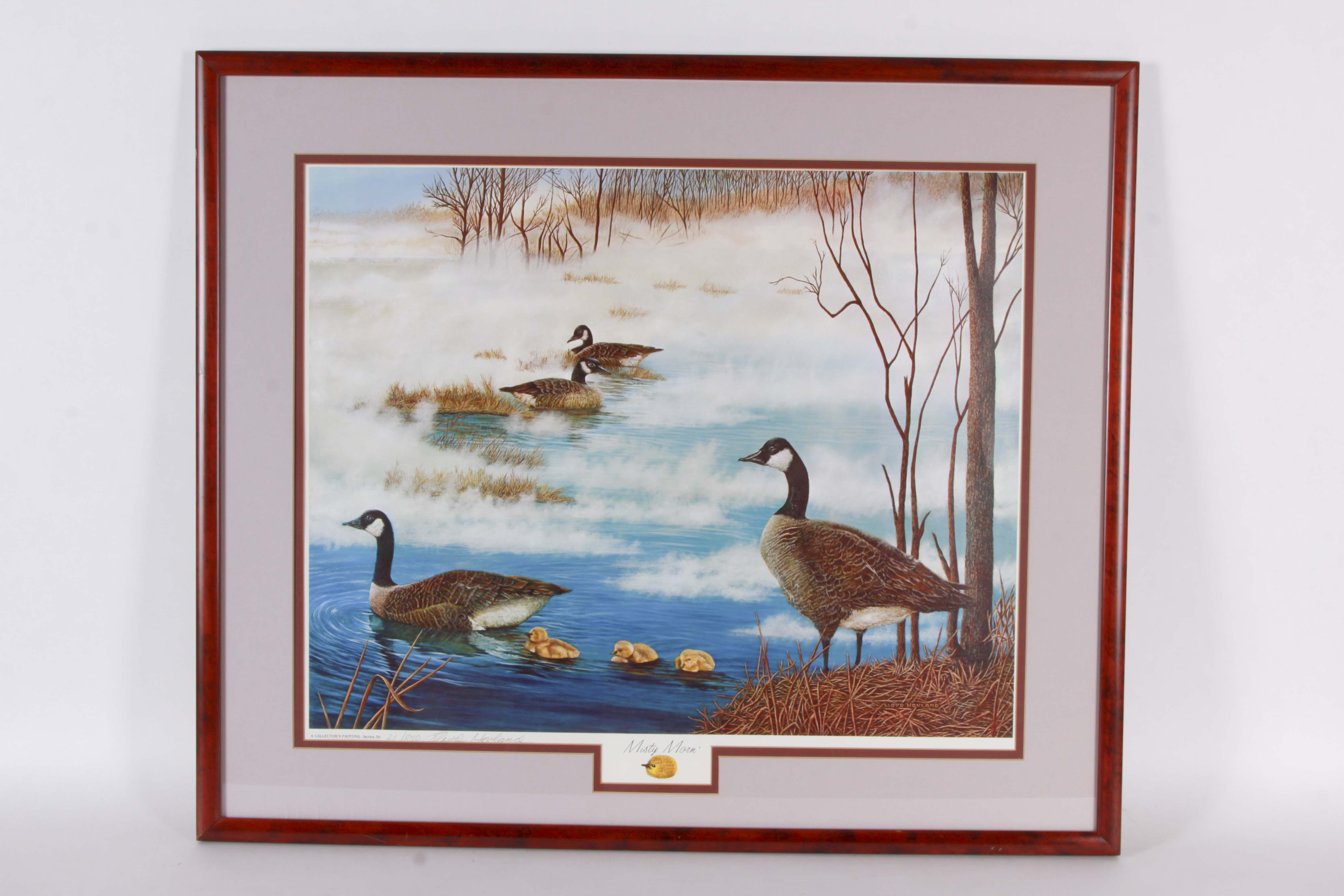 Signed Offset Lithograph by Lloyd Hovland