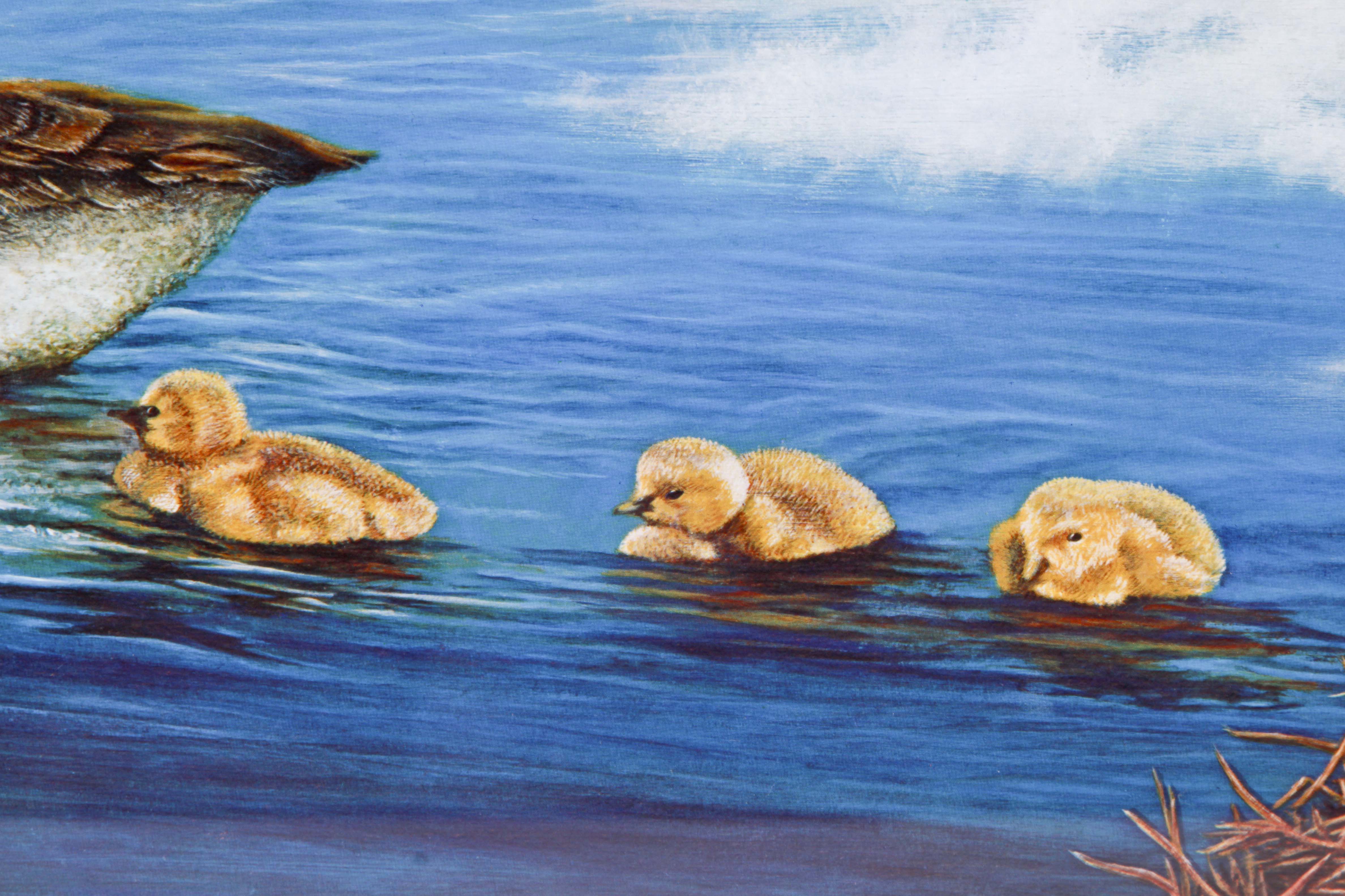 Signed Offset Lithograph by Lloyd Hovland