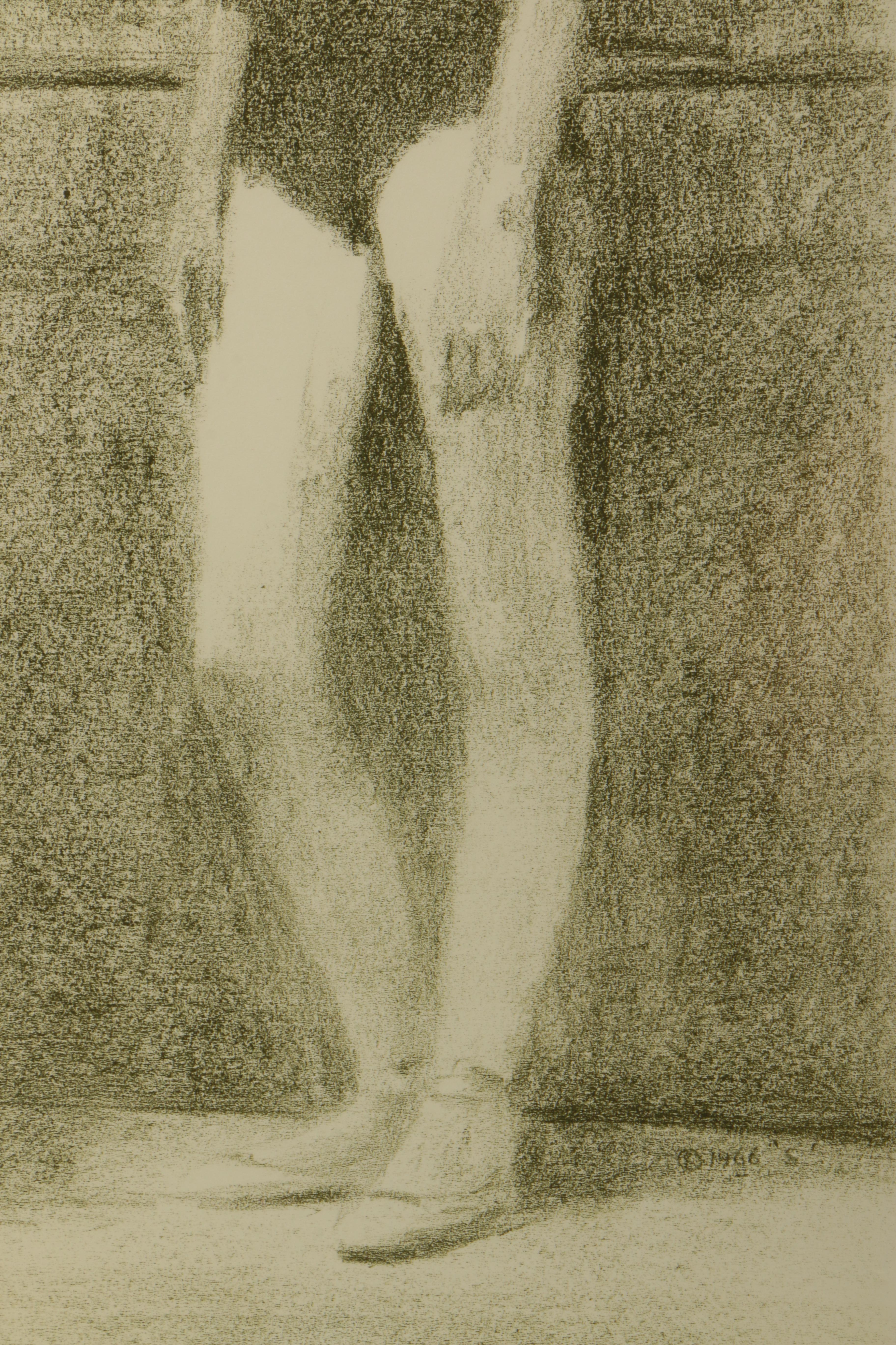 Stilson Signed Limited Edition Lithograph "Student"