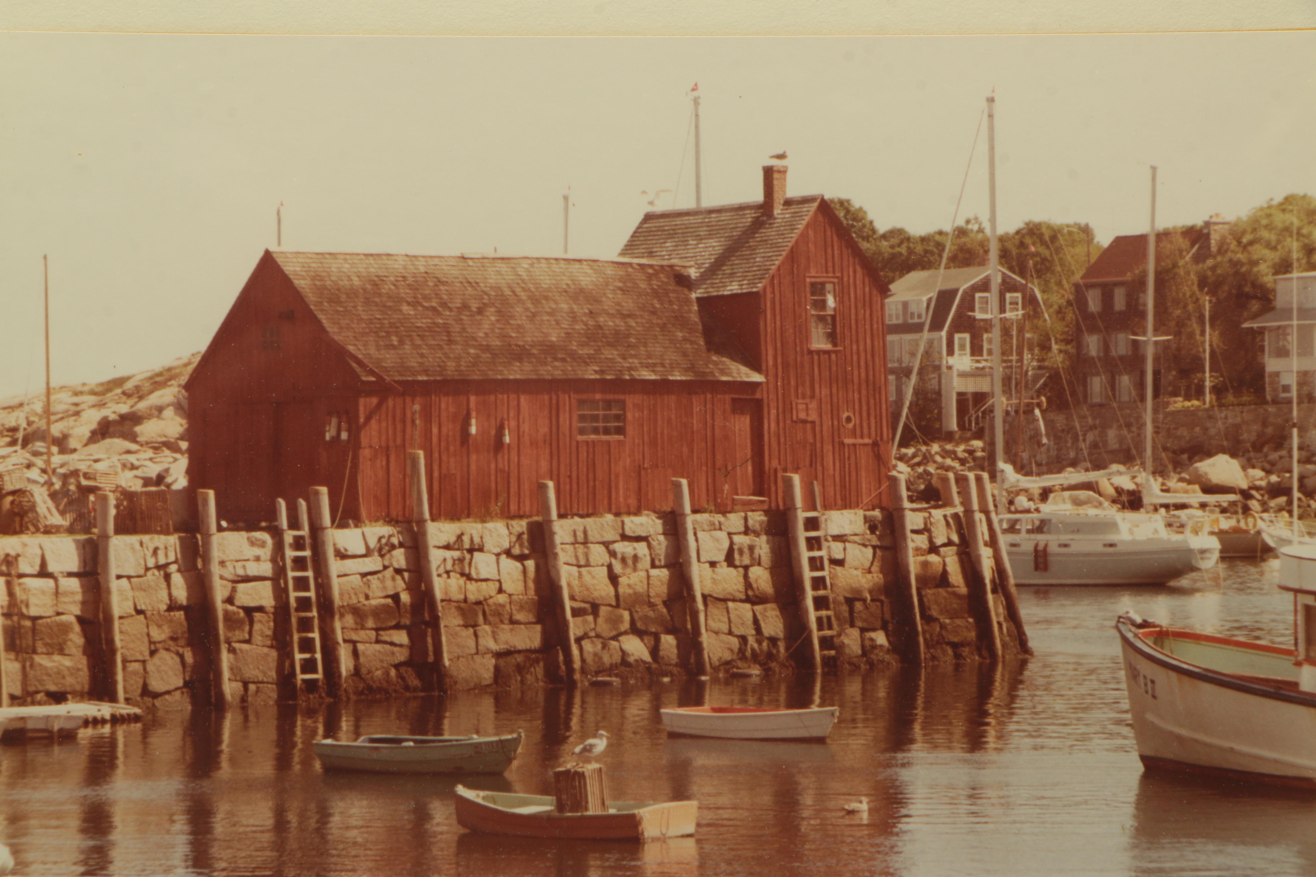 Steve Varga Photograph of Harbor Scene