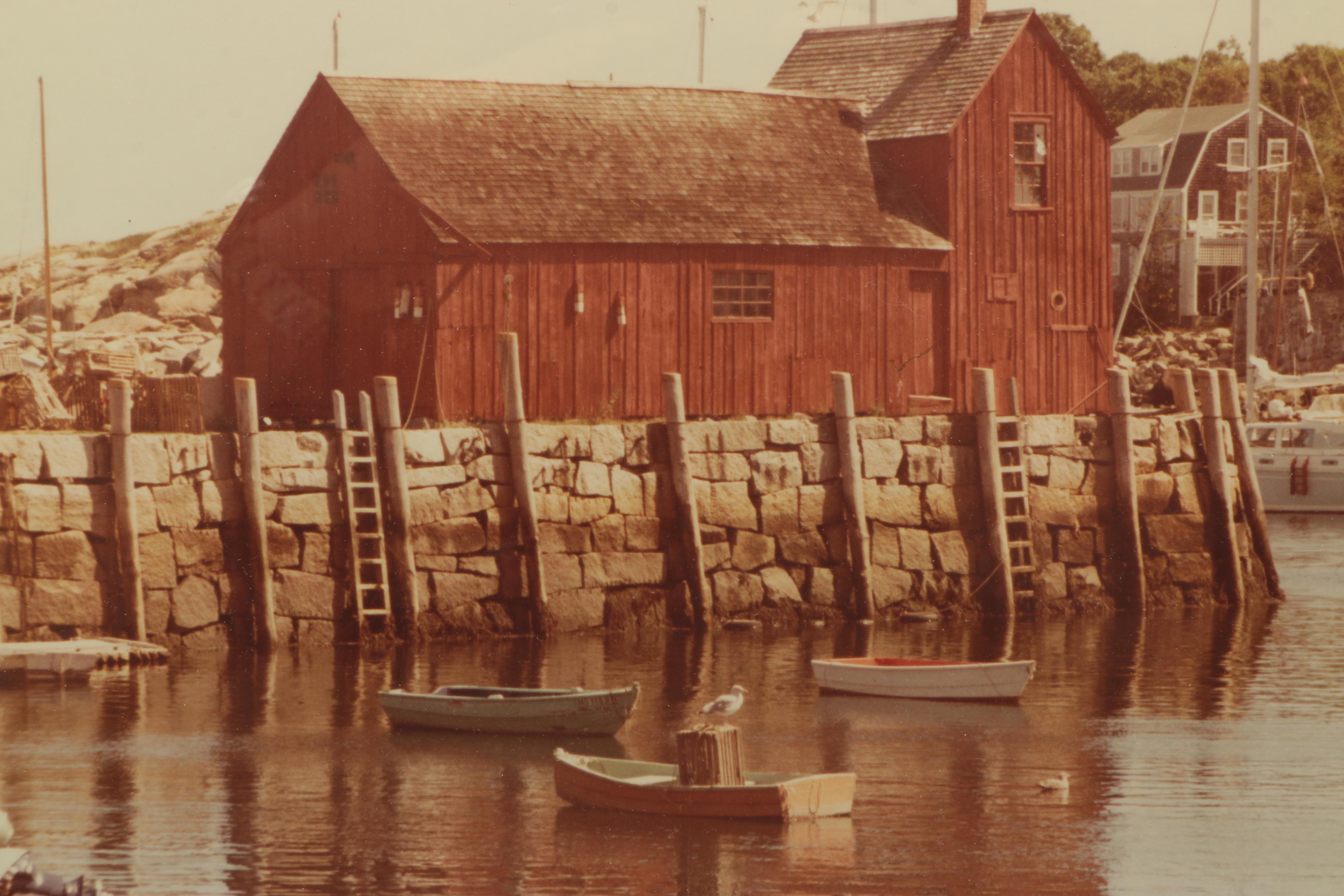 Steve Varga Photograph of Harbor Scene
