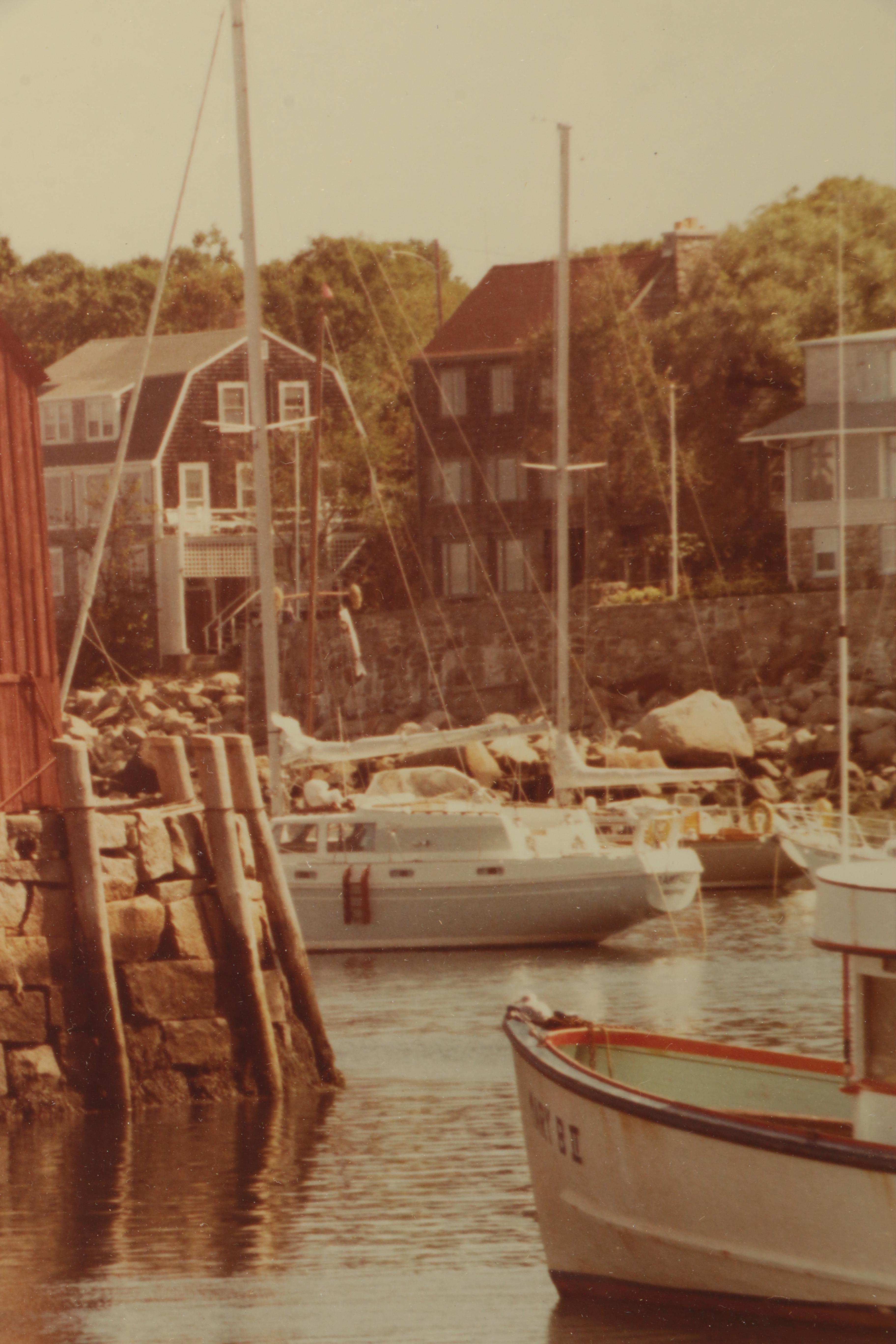 Steve Varga Photograph of Harbor Scene