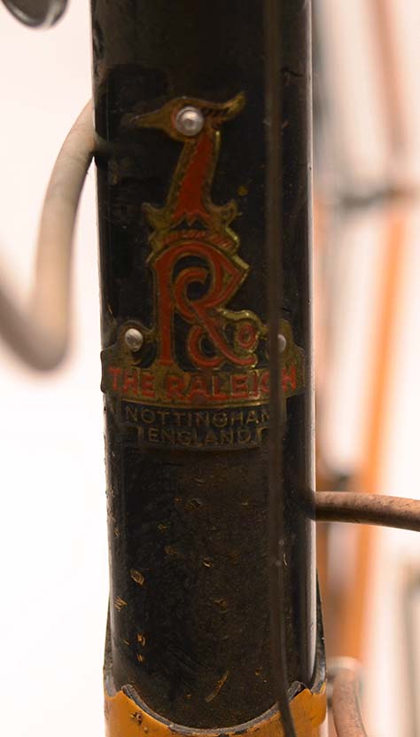 Vintage English Raleigh Record Bicycle