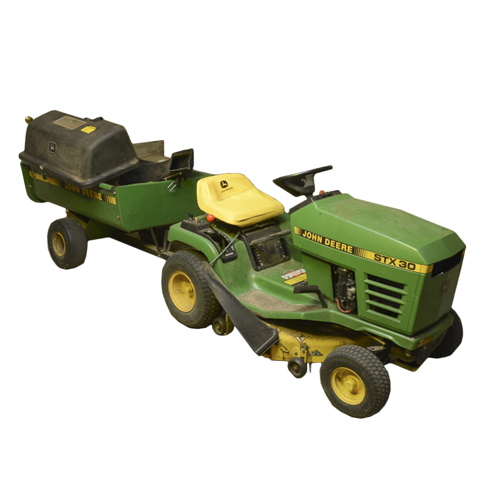 John Deere Tractor with Trailer