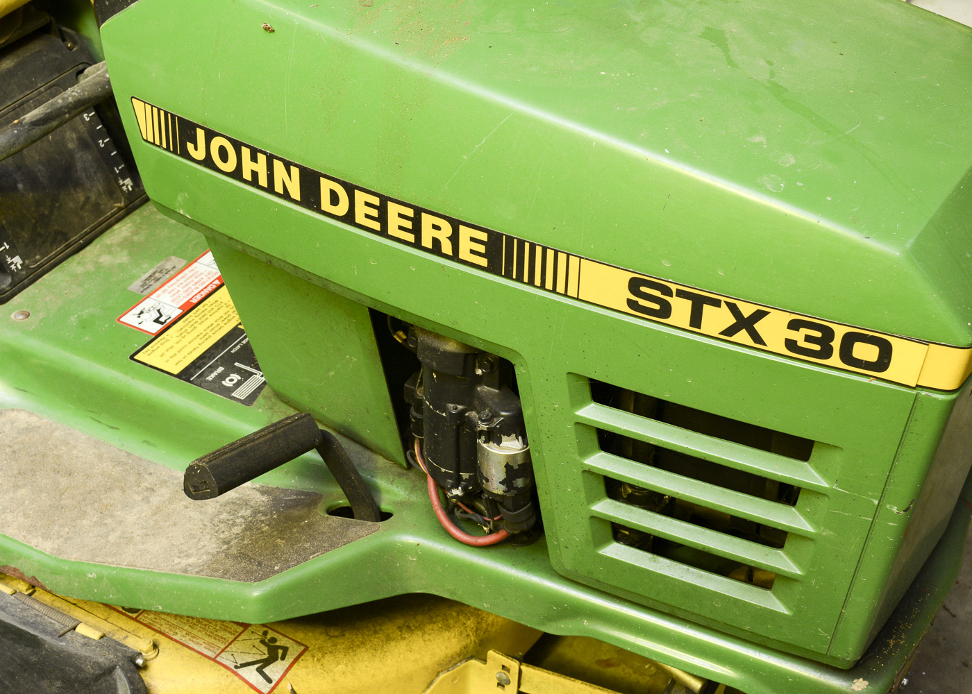 John Deere Tractor with Trailer