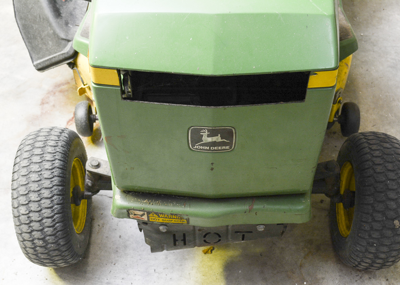 John Deere Tractor with Trailer