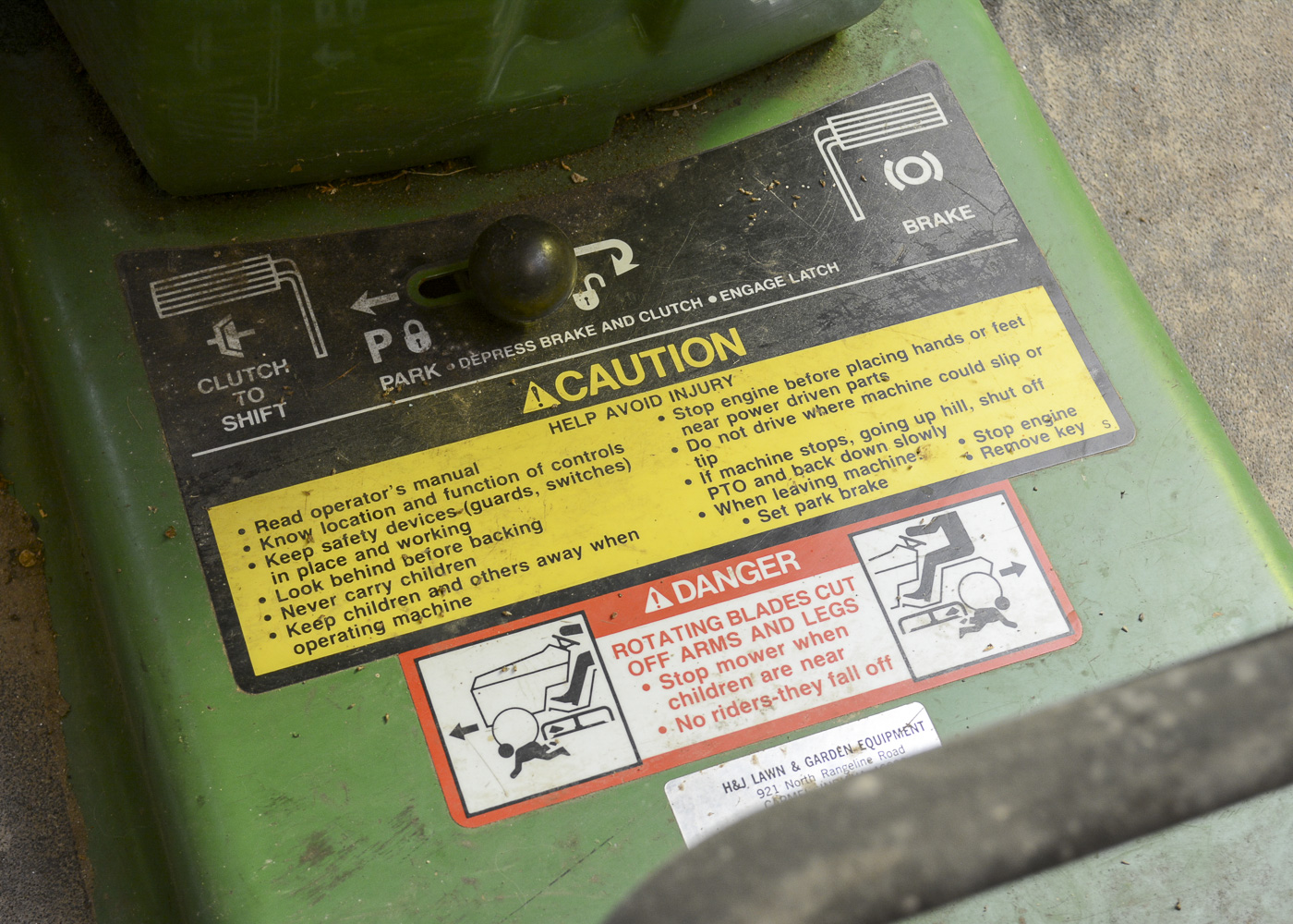 John Deere Tractor with Trailer