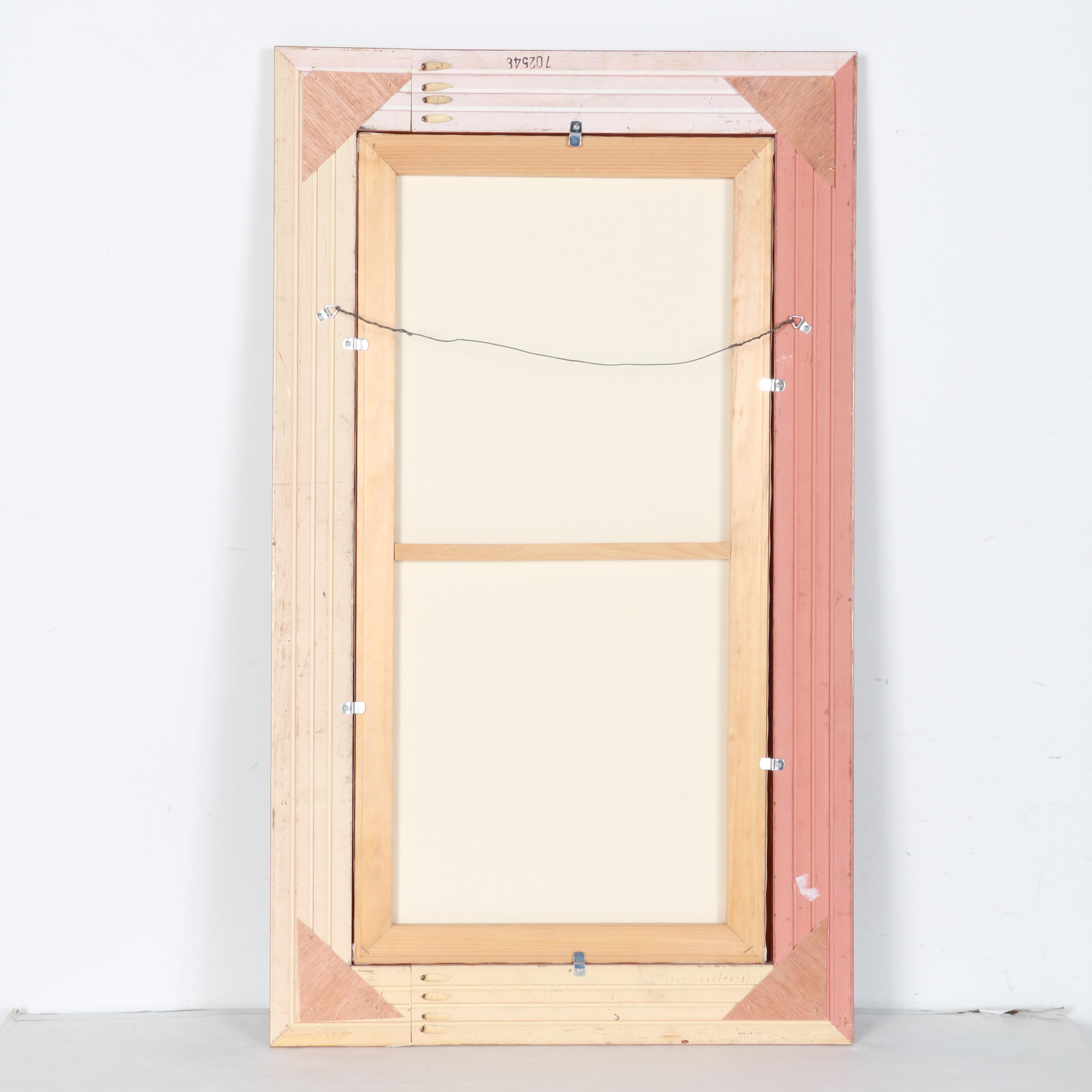 Jan Boone Oil Painting of Children at a Fountain