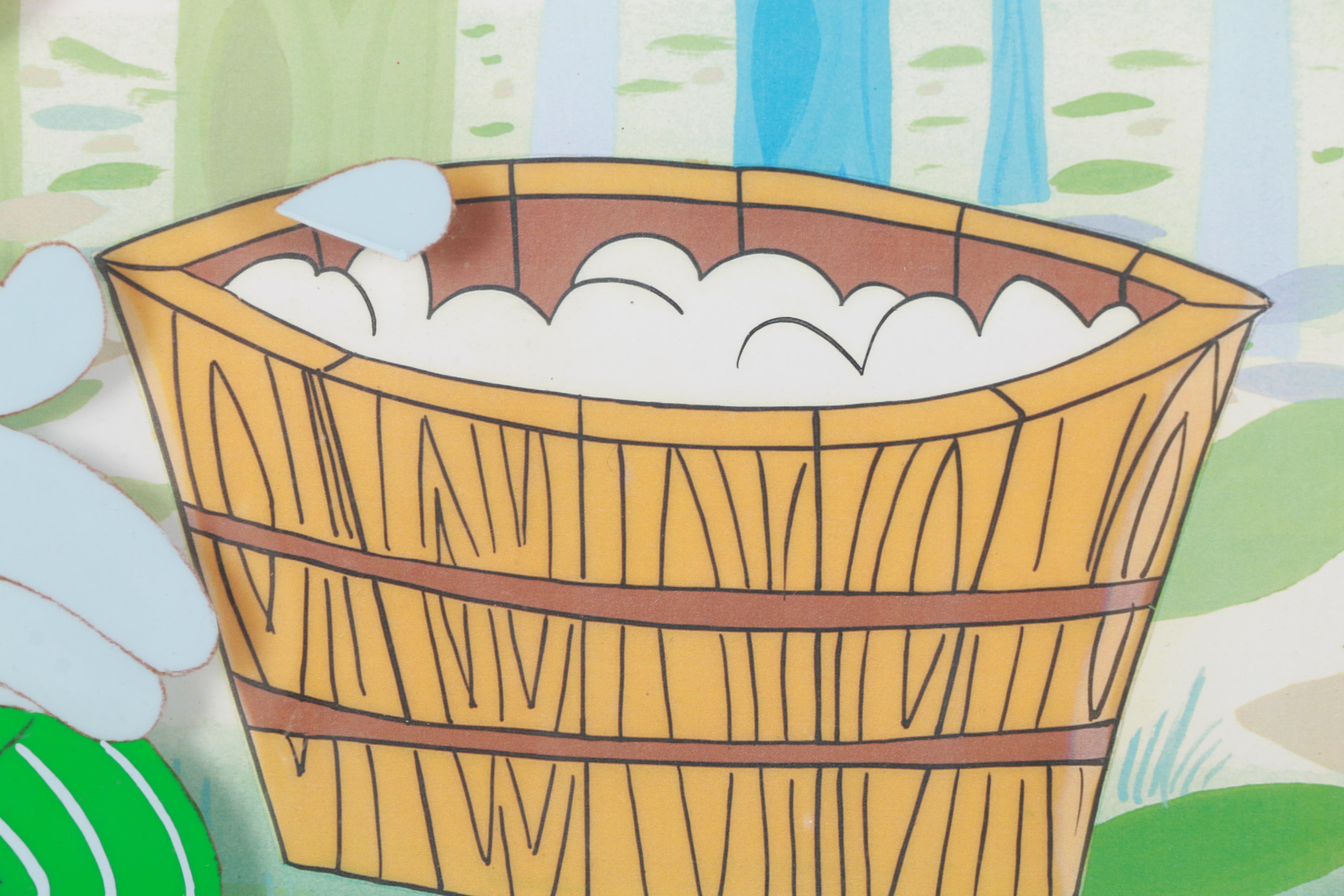 Disney Sericel with Graphite Sketch of Mickey Mouse