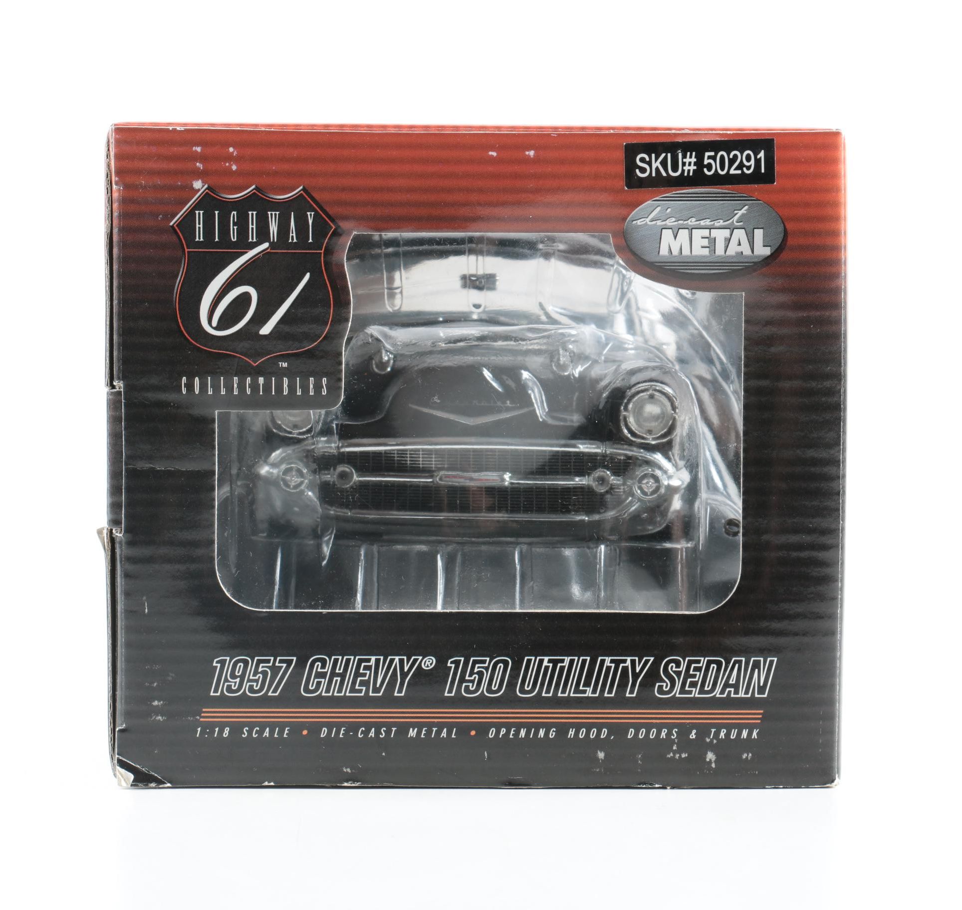 Highway 61 Supercar Collectibles Die-Cast 1957 Chevy Sedan