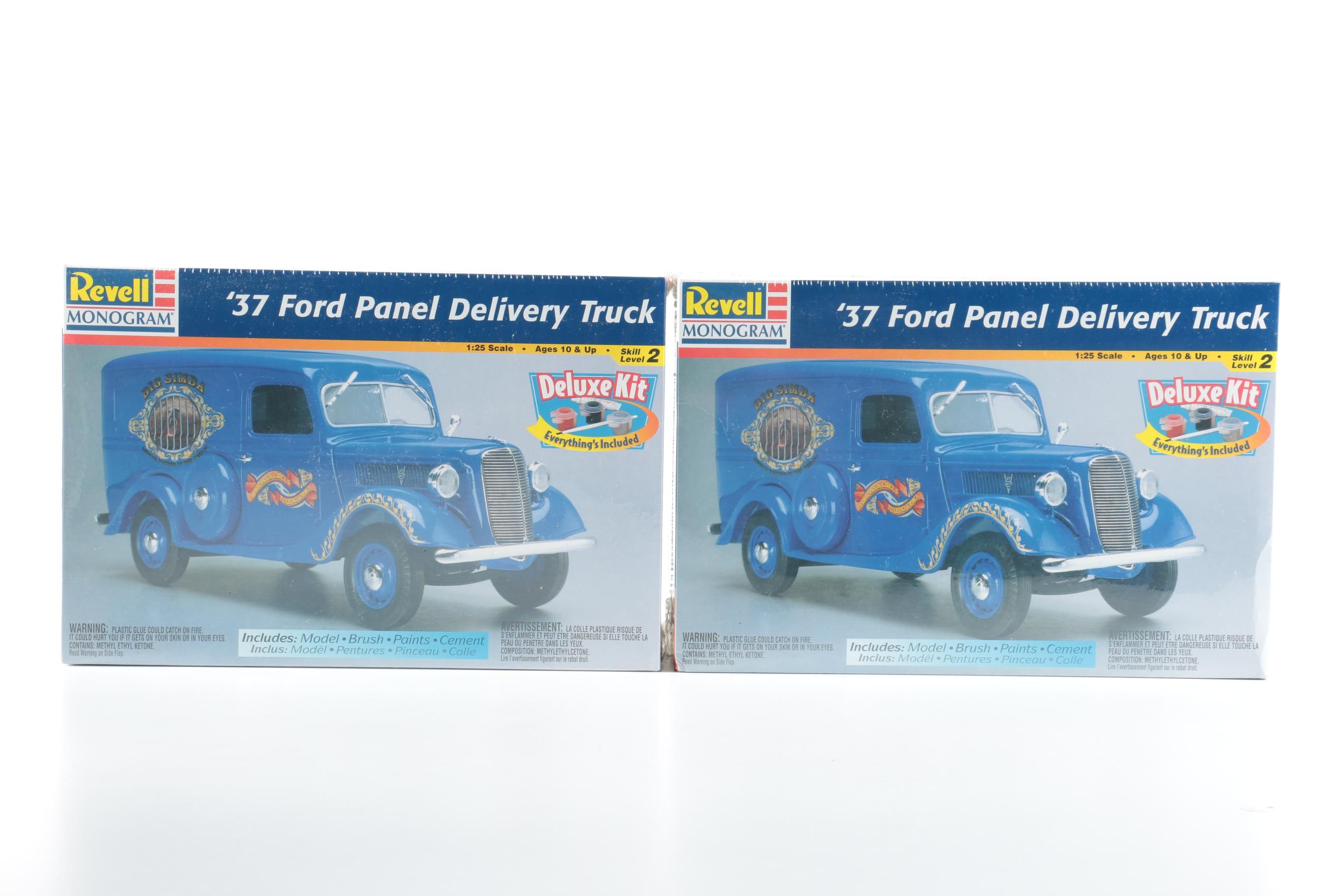 Vintage Model Truck Kits Featuring '34 Ford Pickup