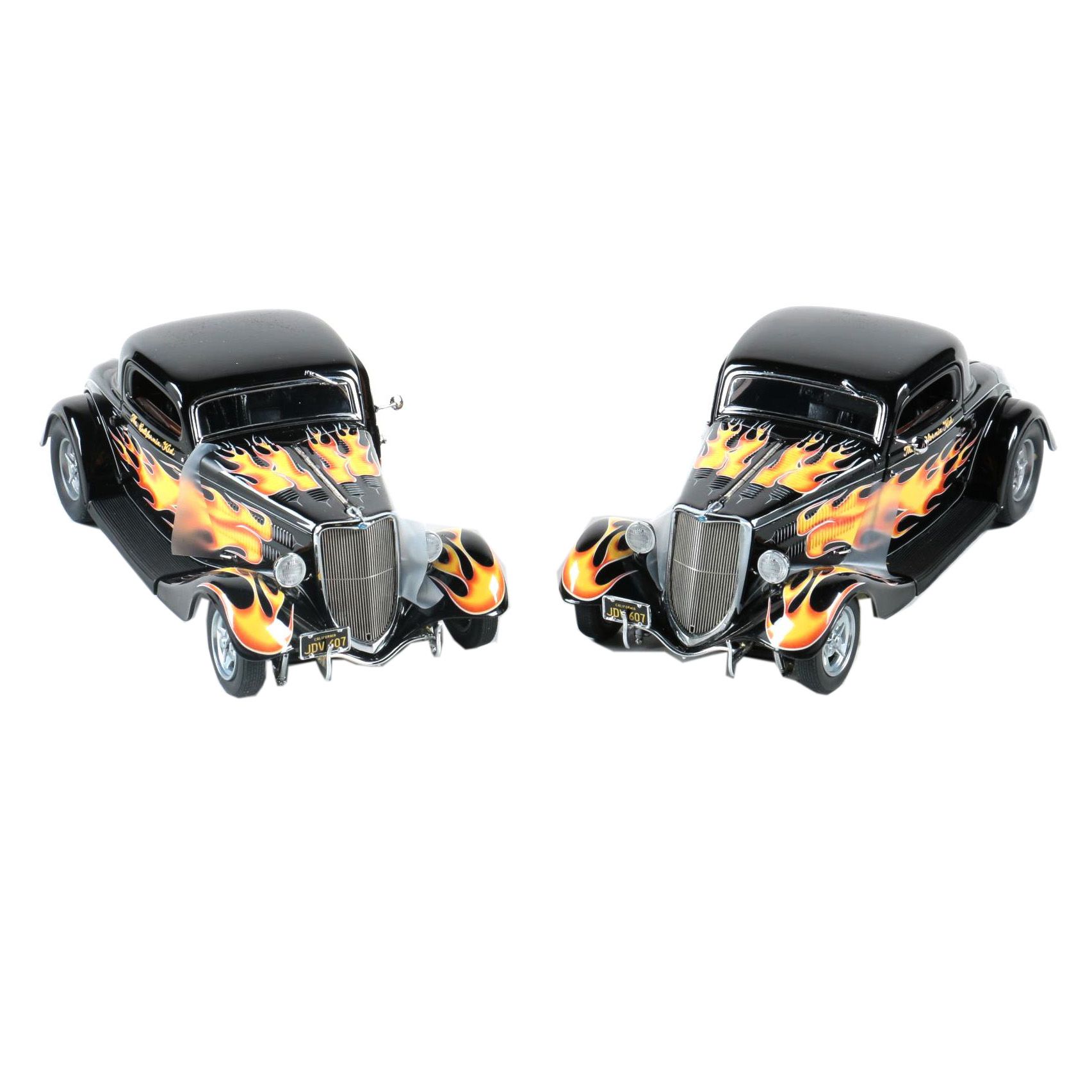 Pair of the California Kid Limited Edition Die Cast Model Cars
