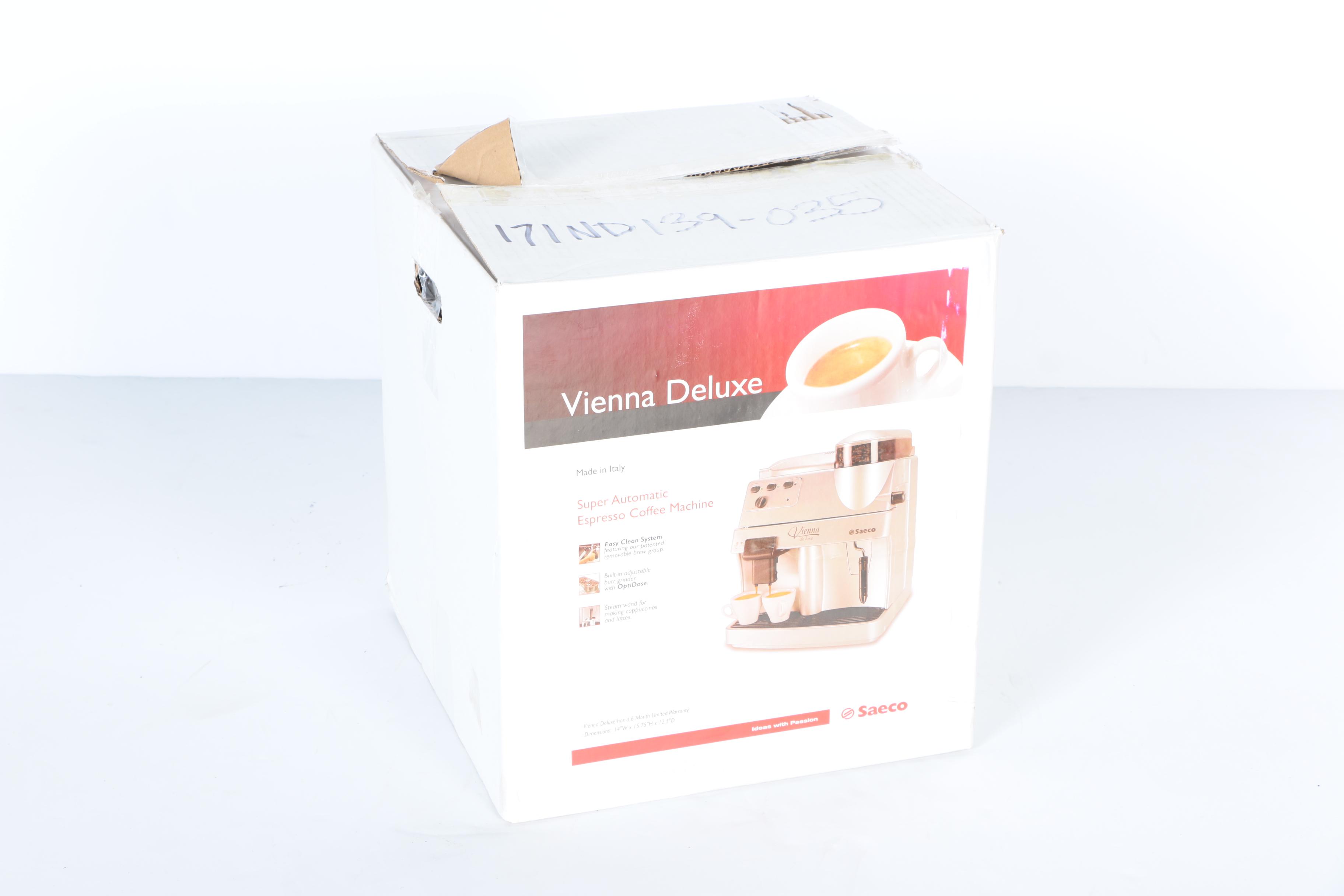 Saeco Vienna DeLuxe Espresso/Cappuccino Maker