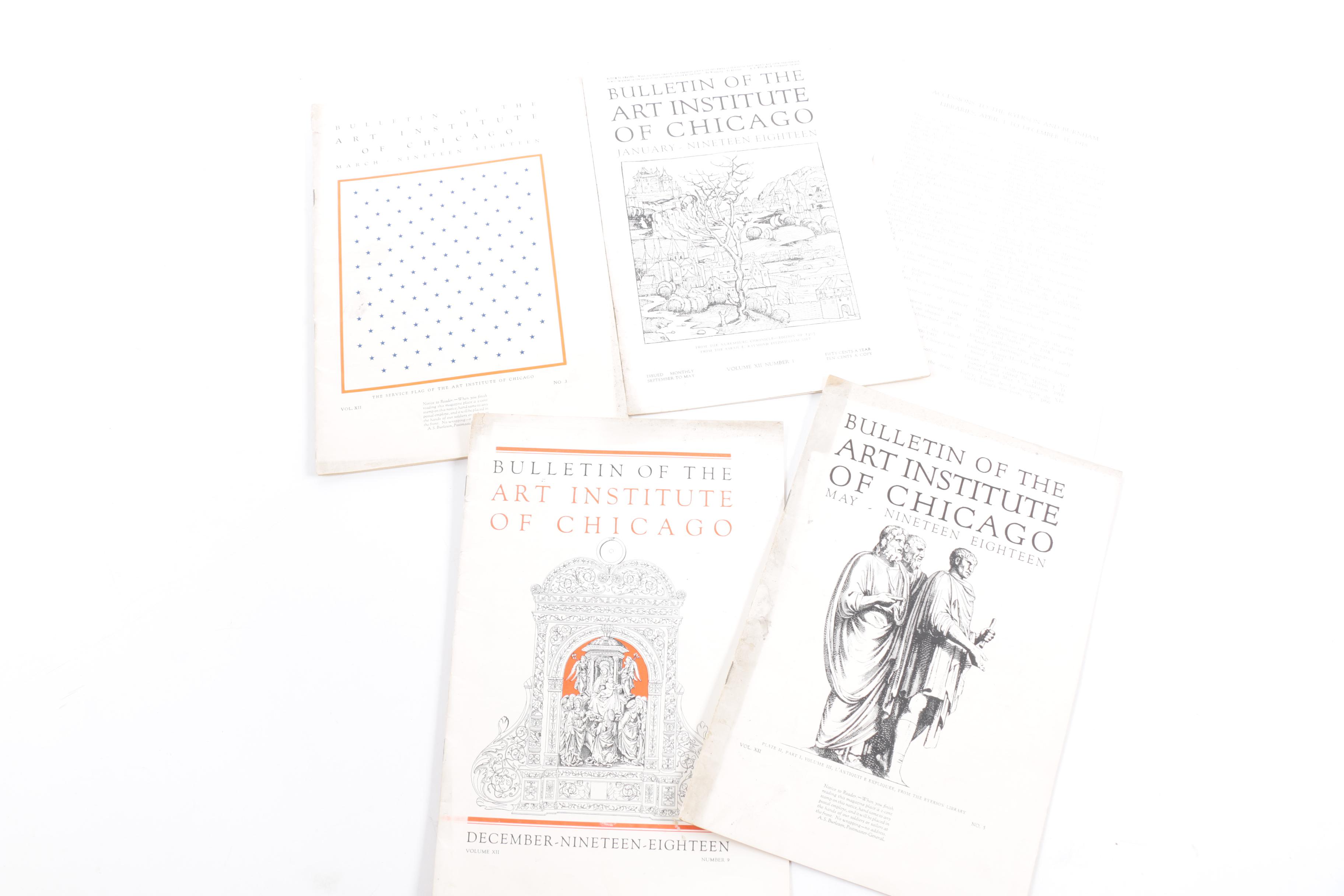 Vintage and Antique Art Bulletins