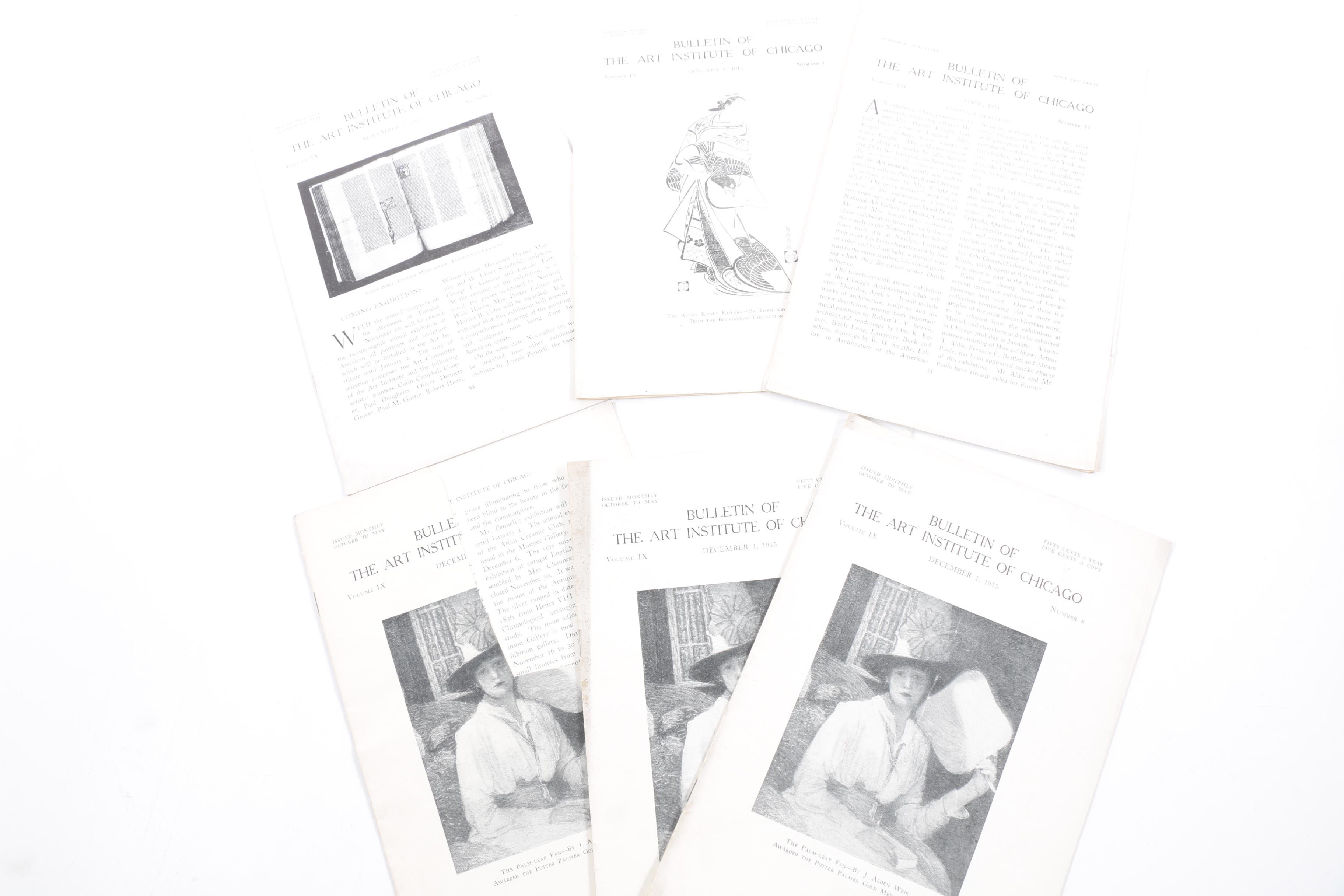 Vintage and Antique Art Bulletins