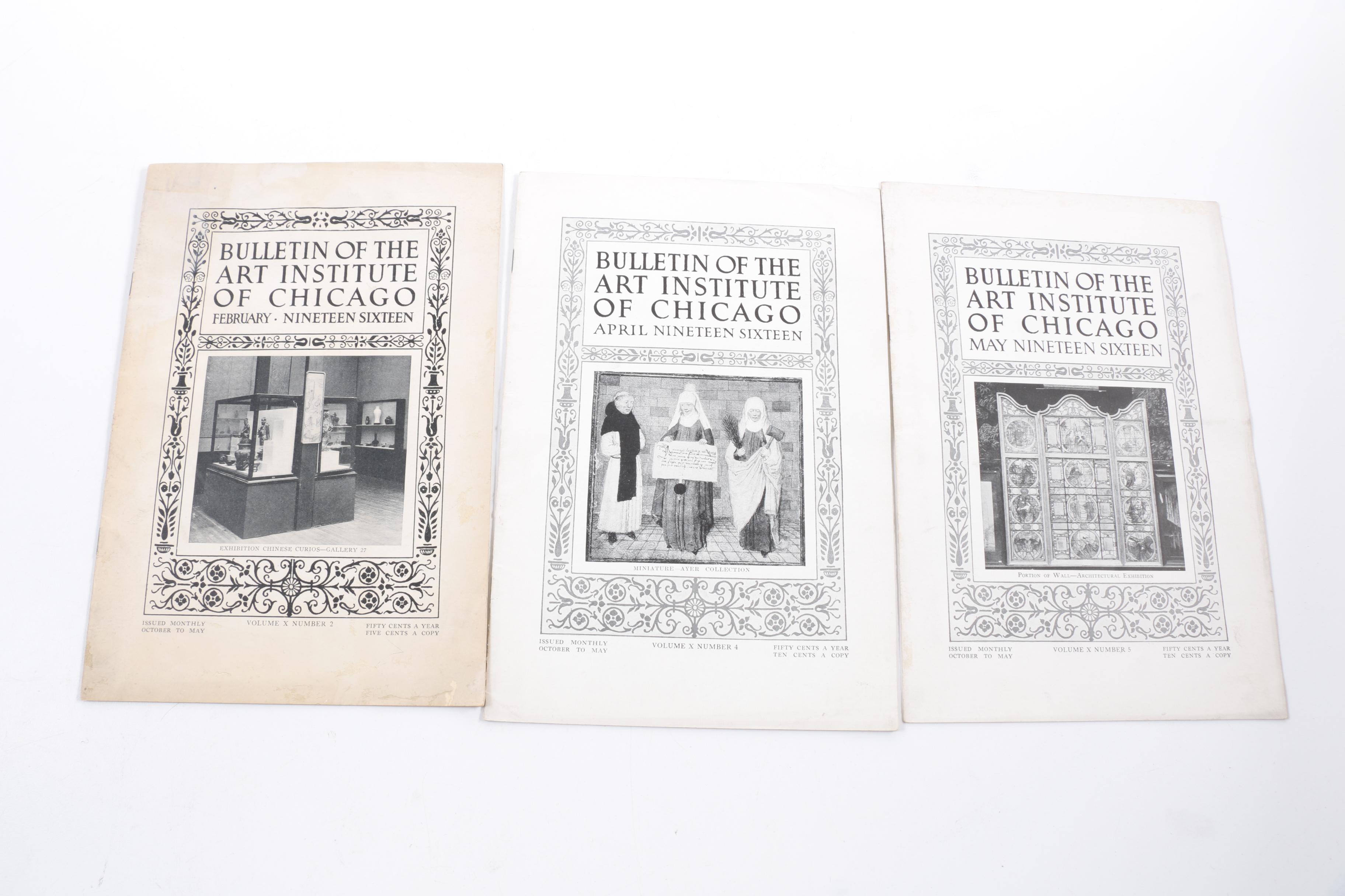 Vintage and Antique Art Bulletins