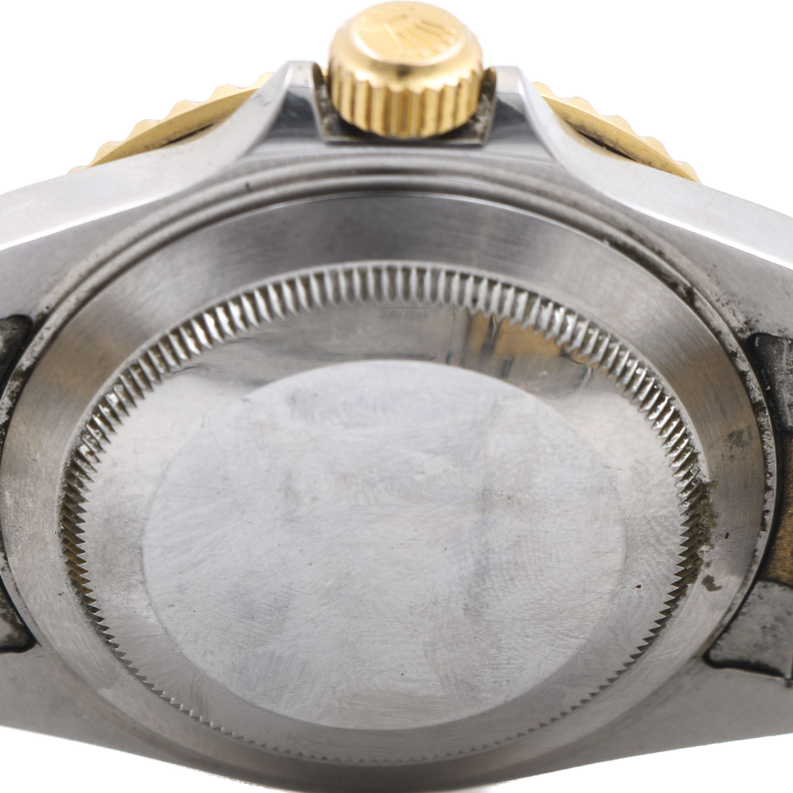 Rolex Oyster Perpetual Date Submariner 18K Yellow Gold and Steel Watch