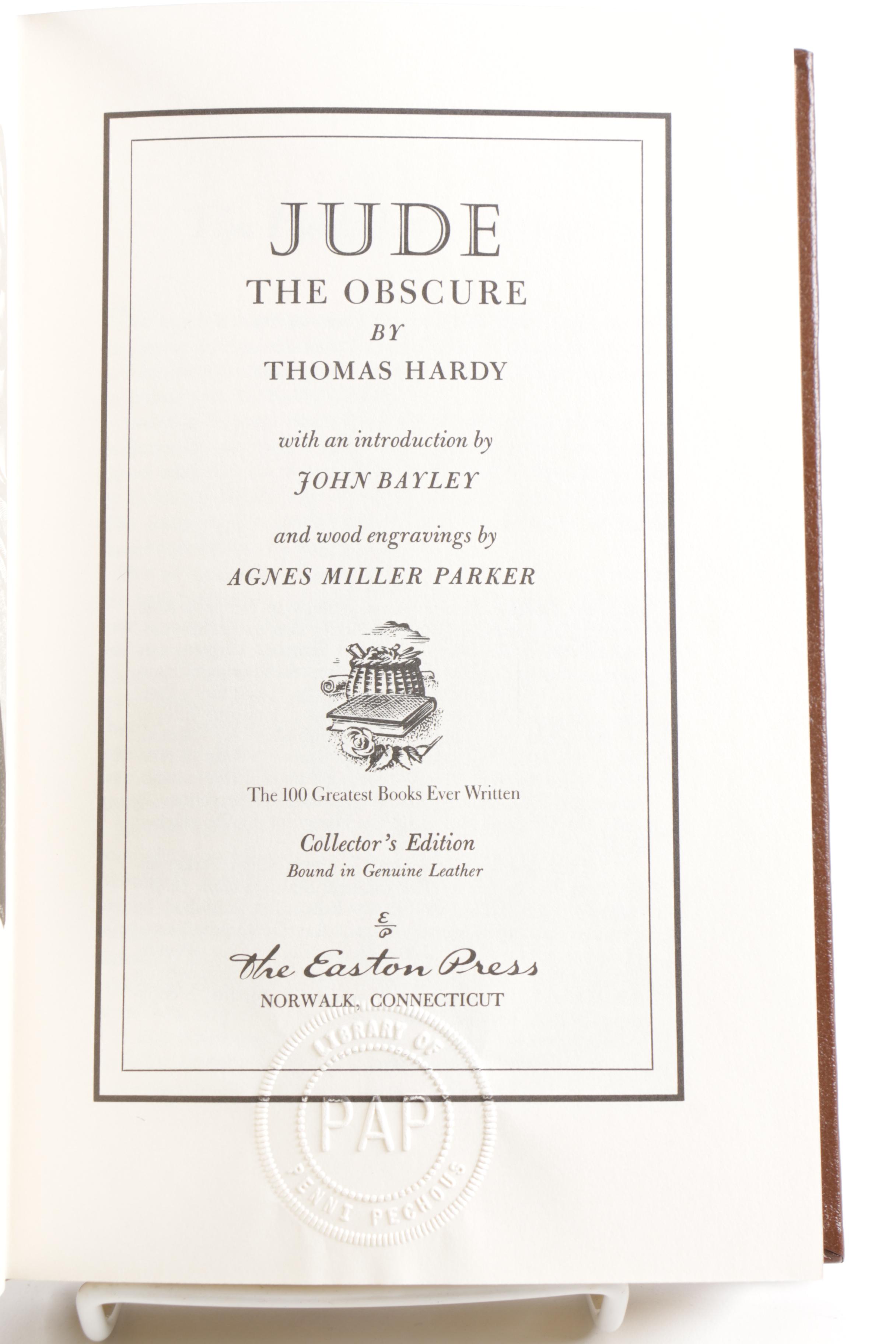 Easton Press Collector's Edition of Works by Thomas Hardy