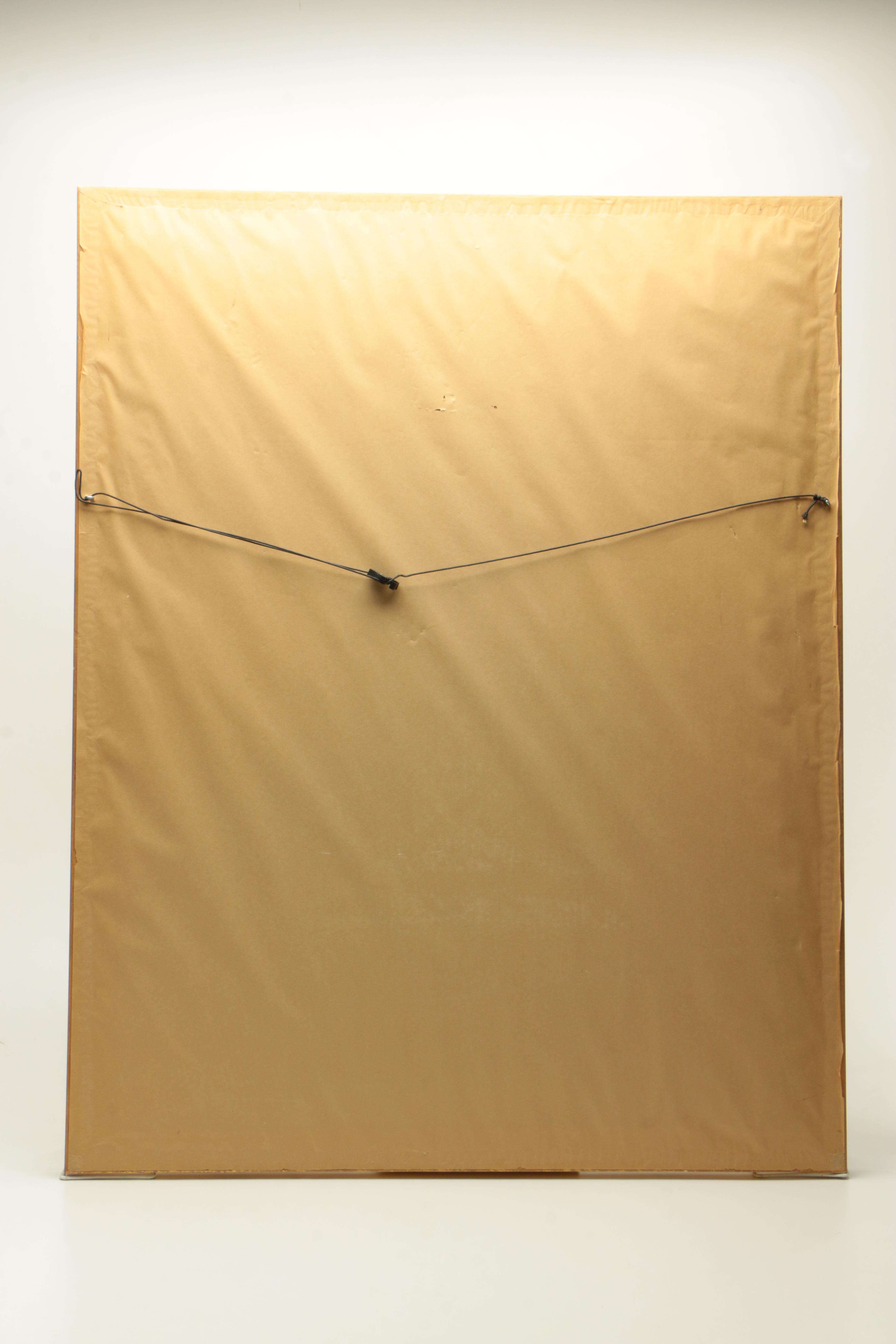 Marilyn Feighner Watercolor Painting of Garden Scene