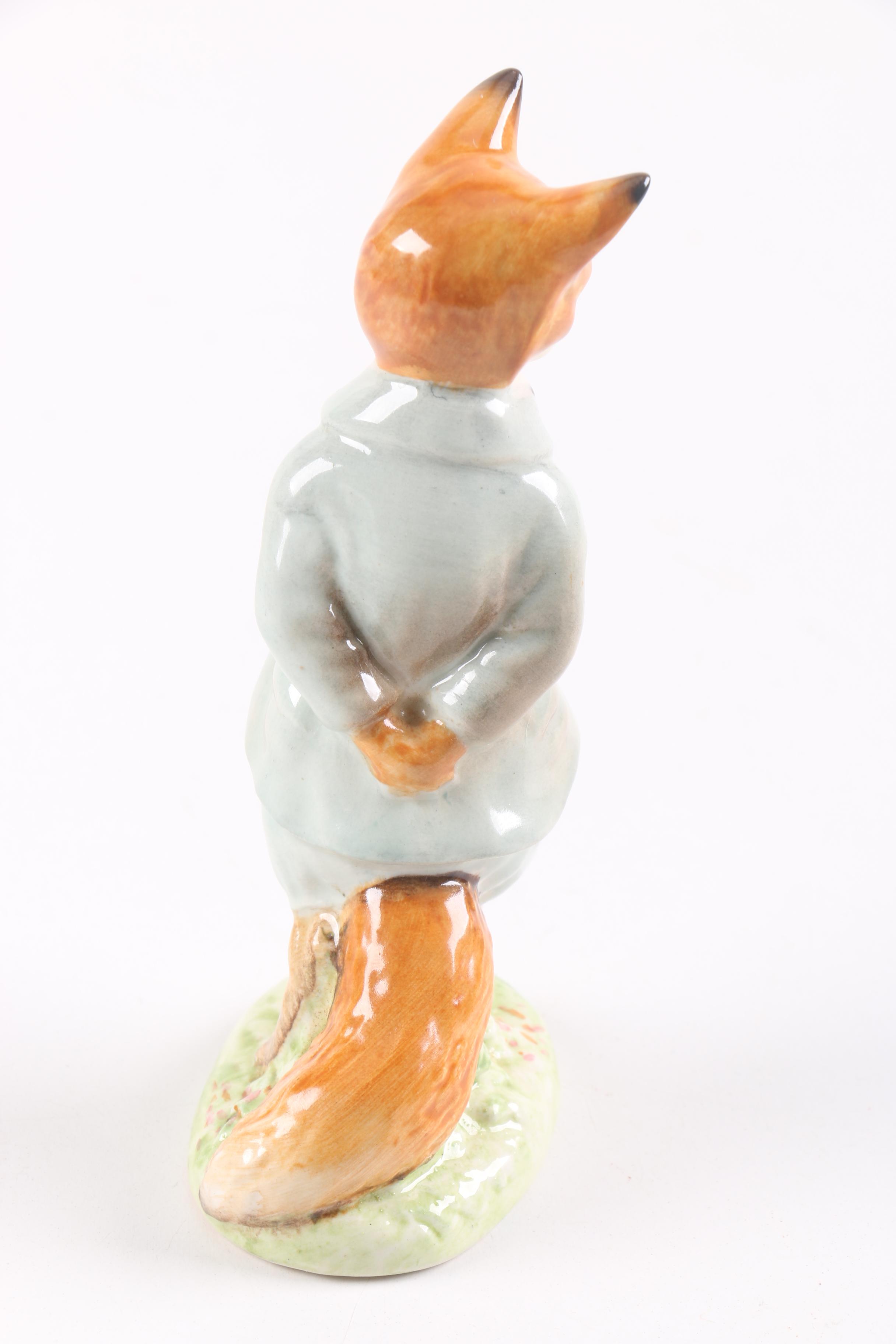 Beatrix Potter Figurines Including "Mr. Alderman Ptolemy"