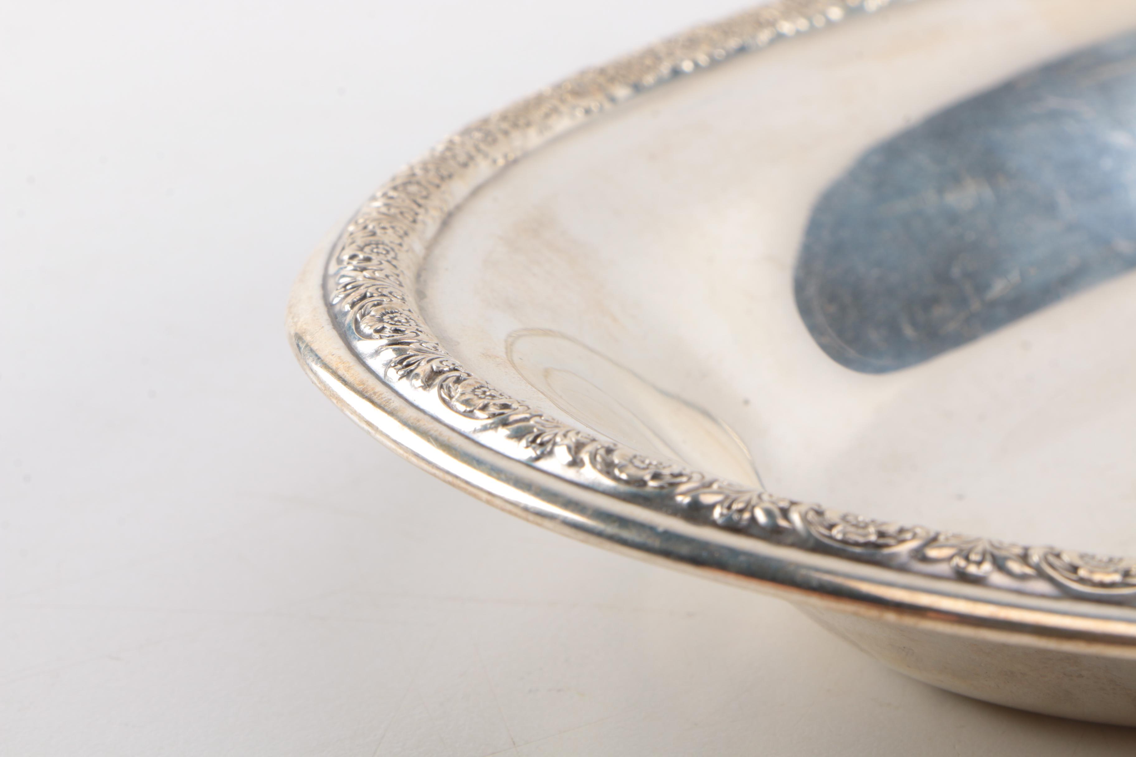 International and Stieff Sterling Silver Dishes