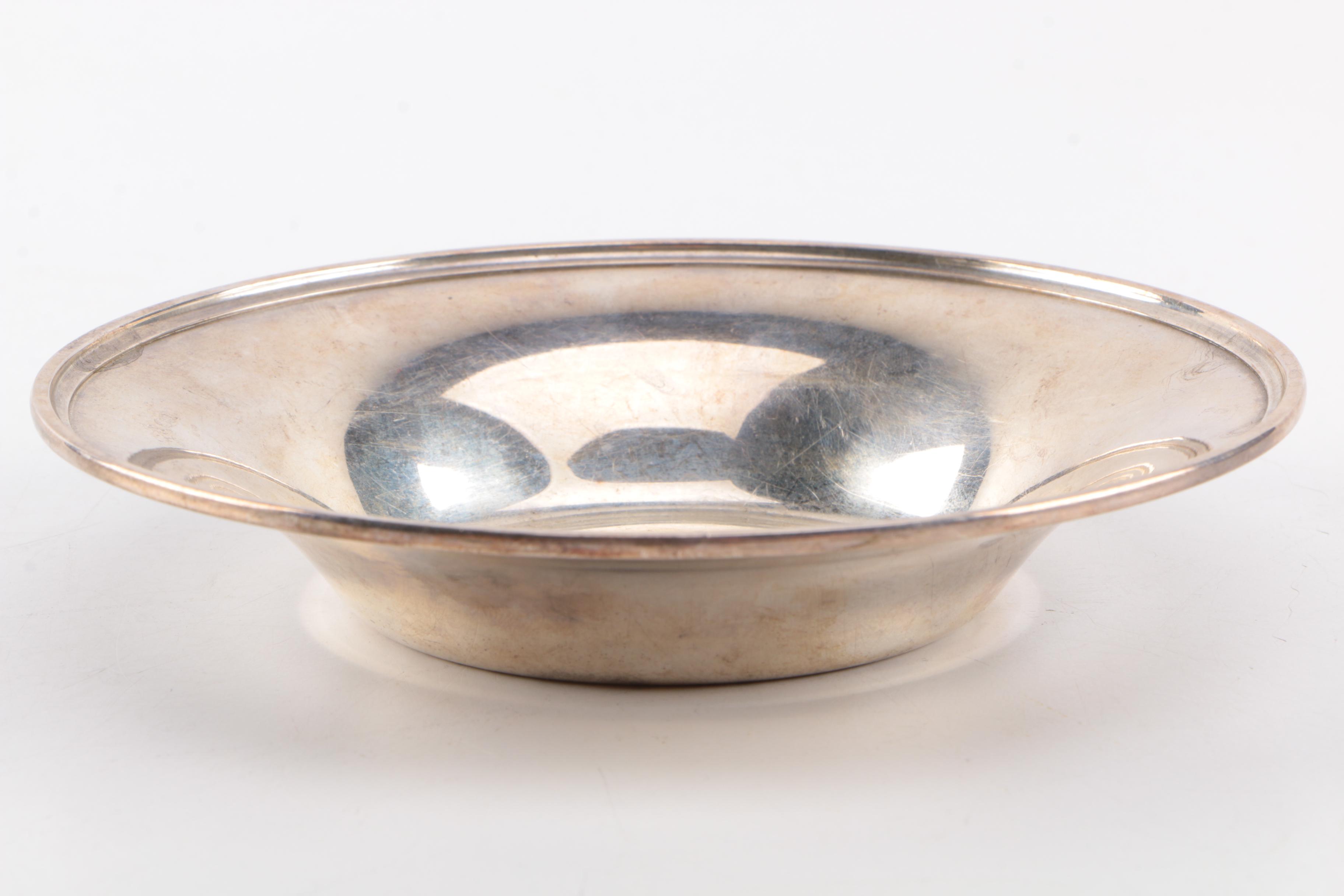 International and Stieff Sterling Silver Dishes