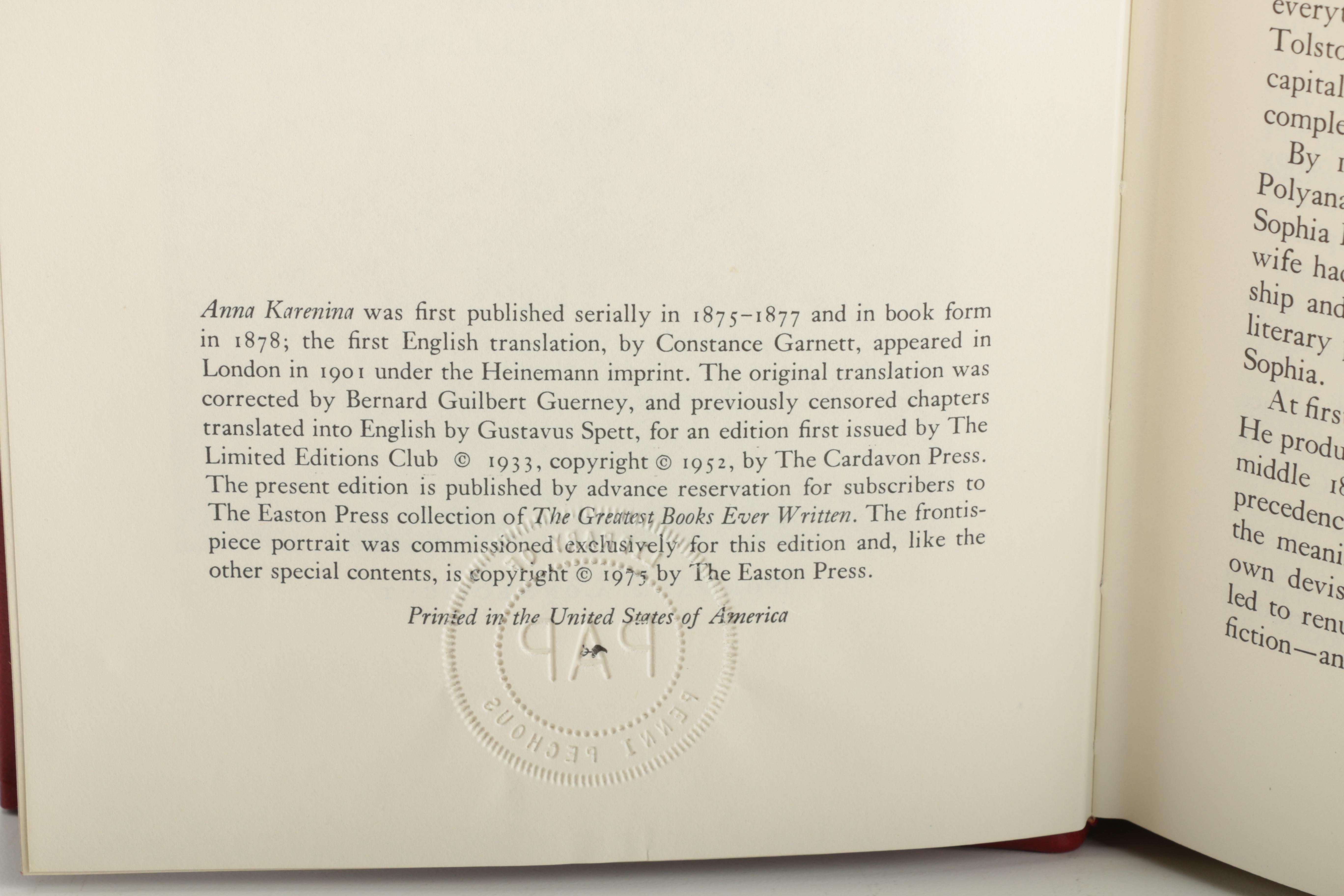 Easton Press Collector's Edition Books