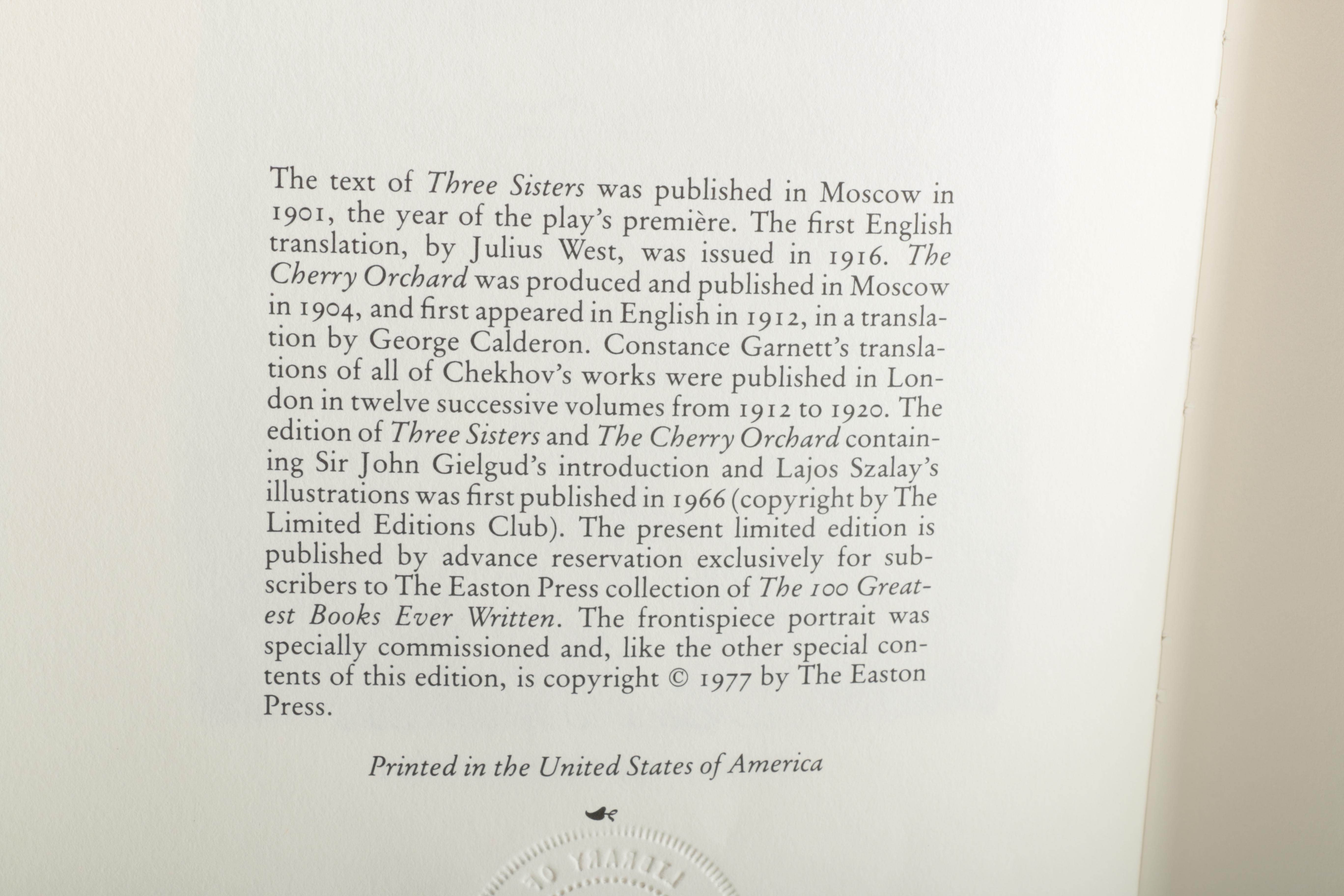 Easton Press Collector's Edition Books