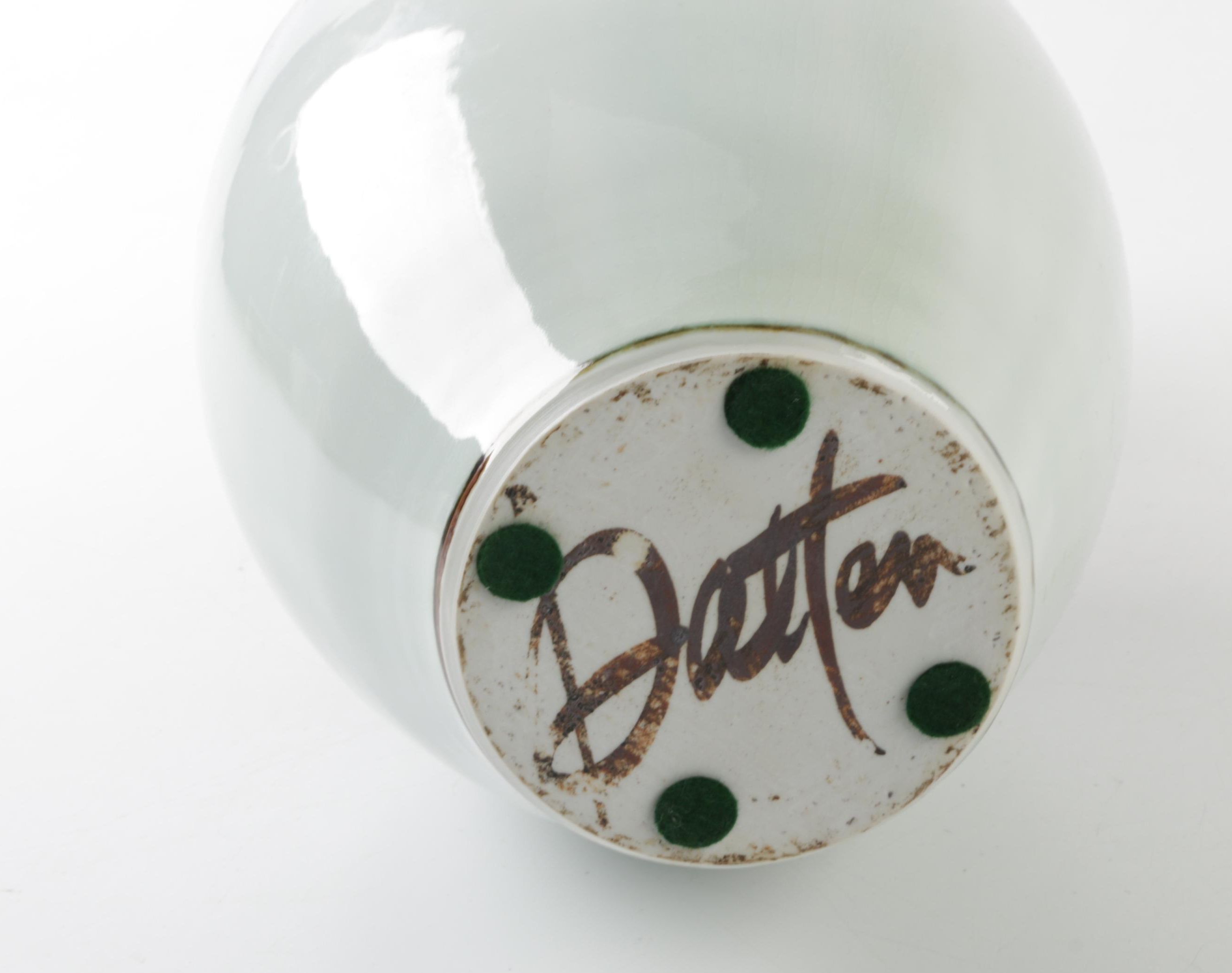 Signed Earthenware Vase