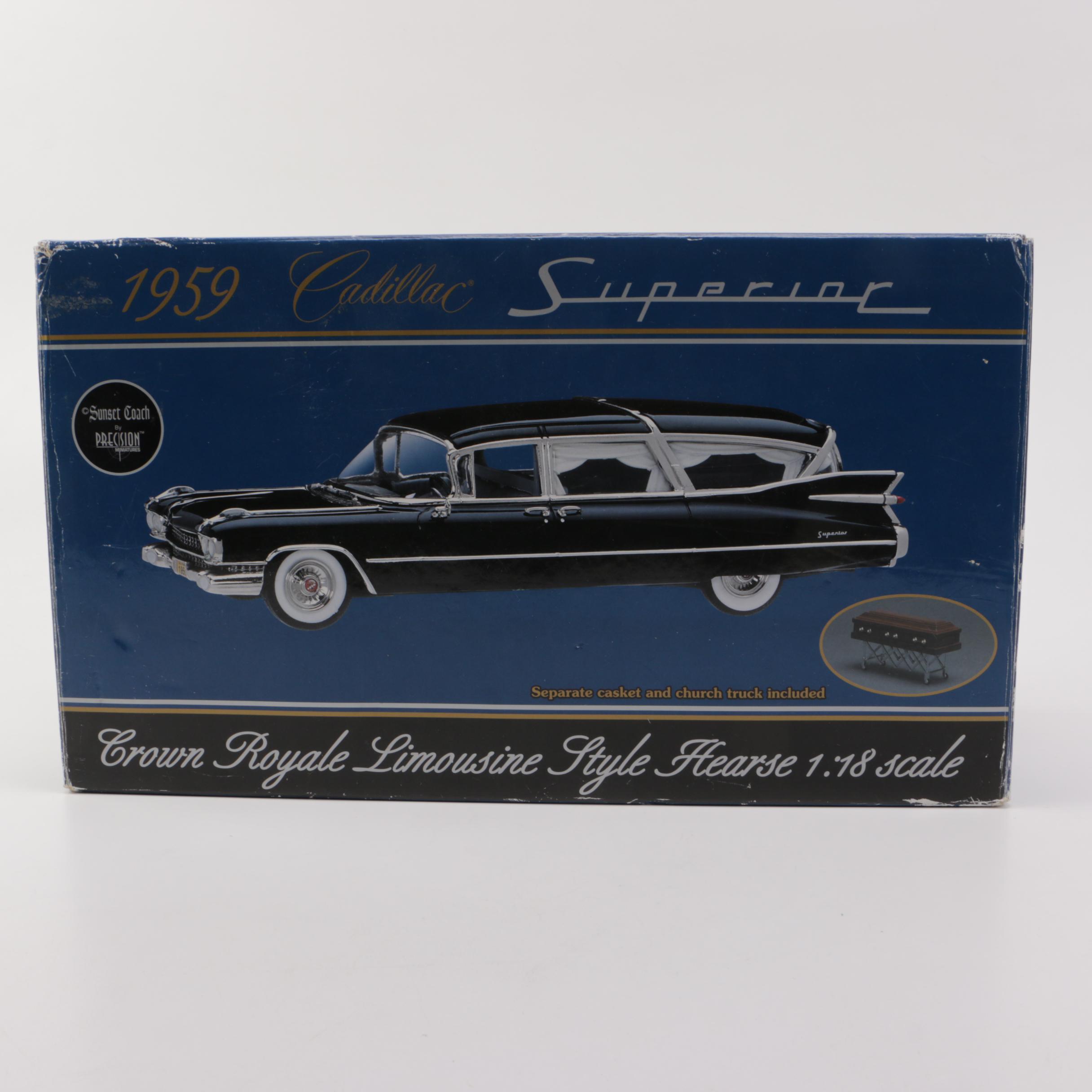 1959 Cadillac Superior Die-Cast Hearse