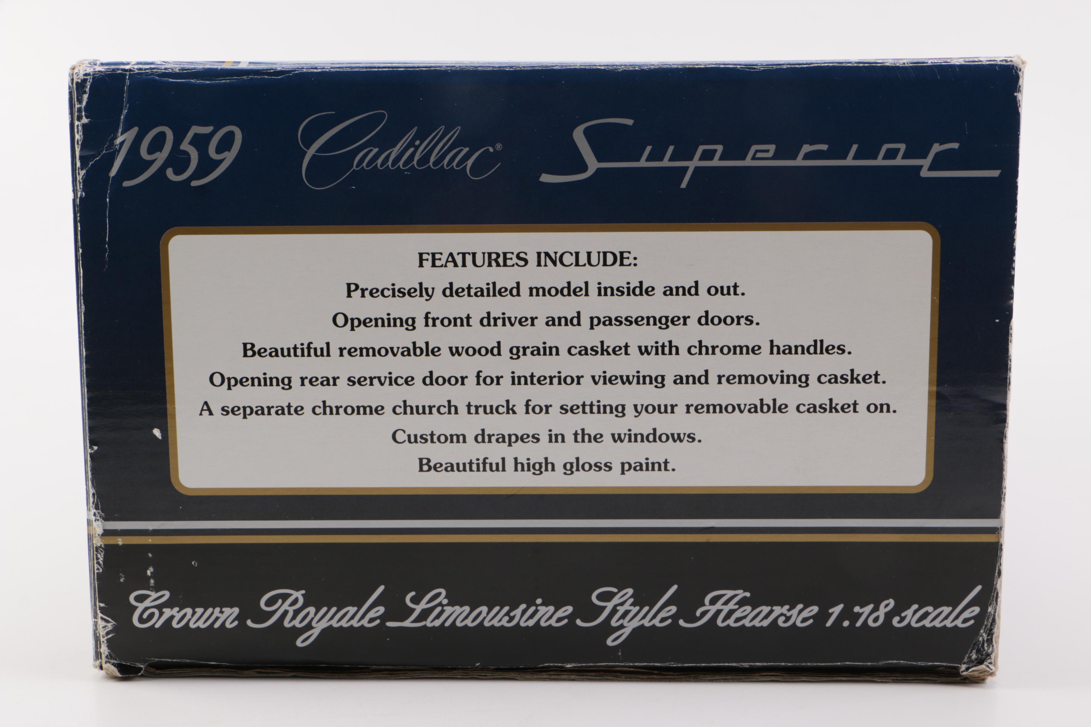 1959 Cadillac Superior Die-Cast Hearse