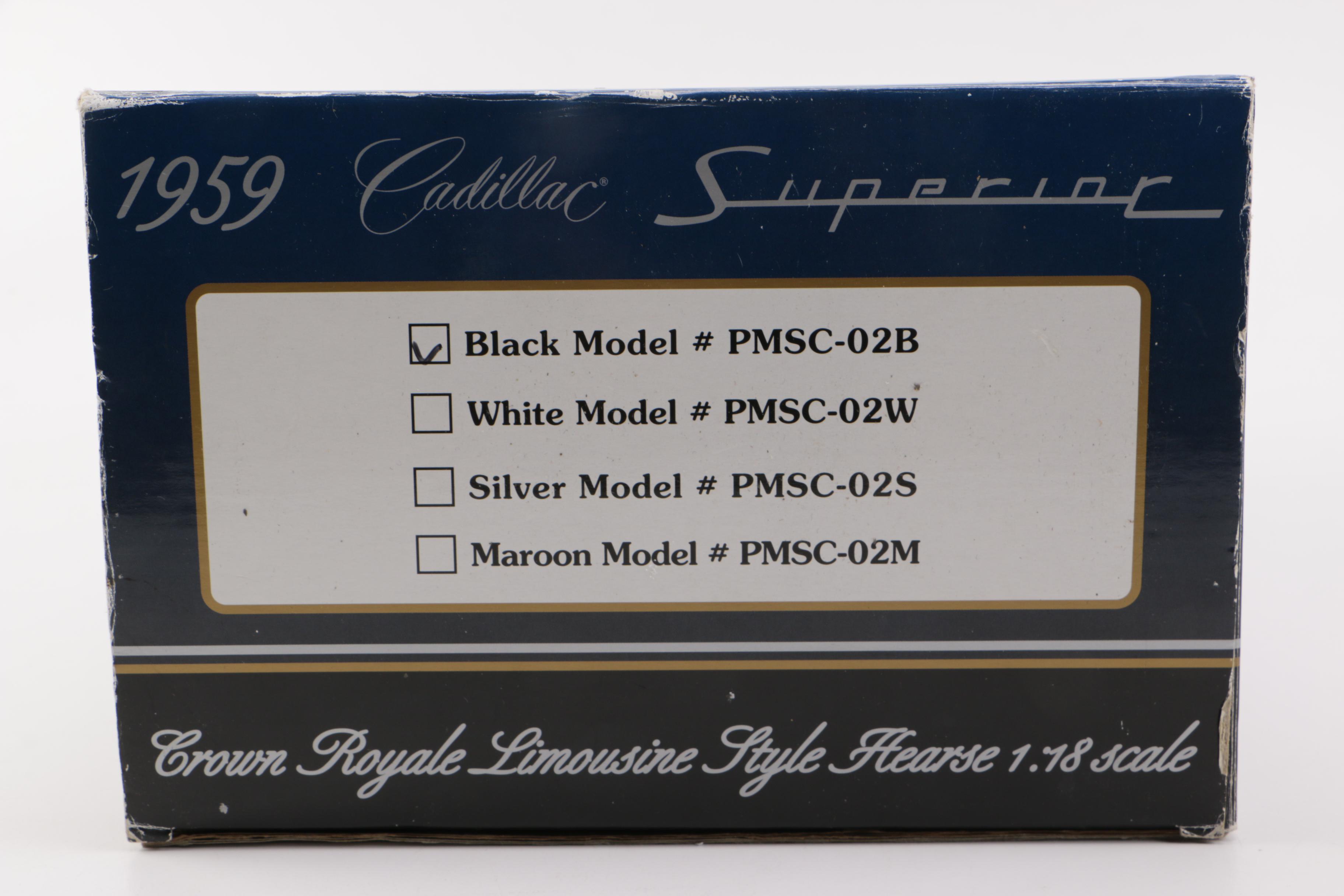 1959 Cadillac Superior Die-Cast Hearse