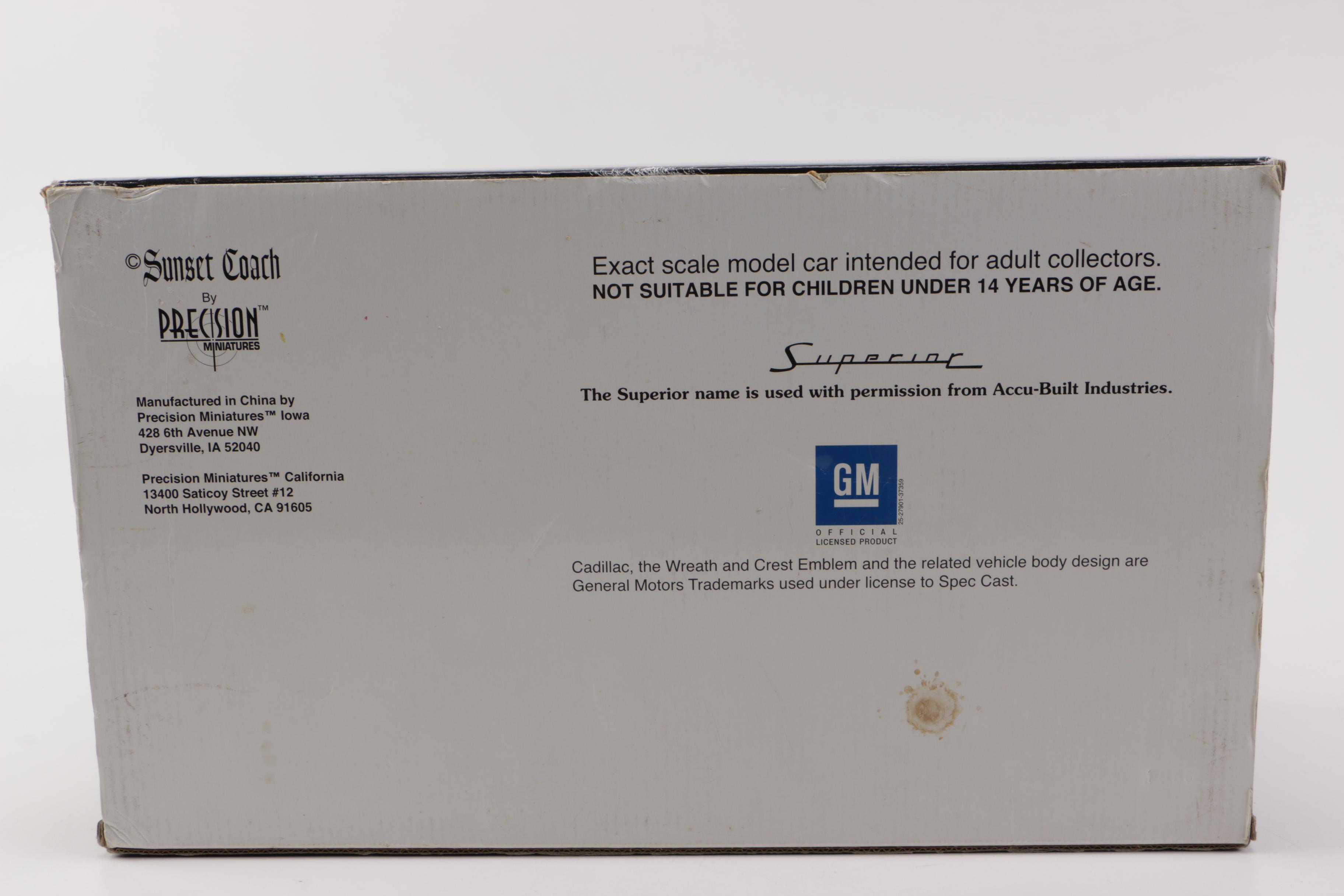 1959 Cadillac Superior Die-Cast Hearse