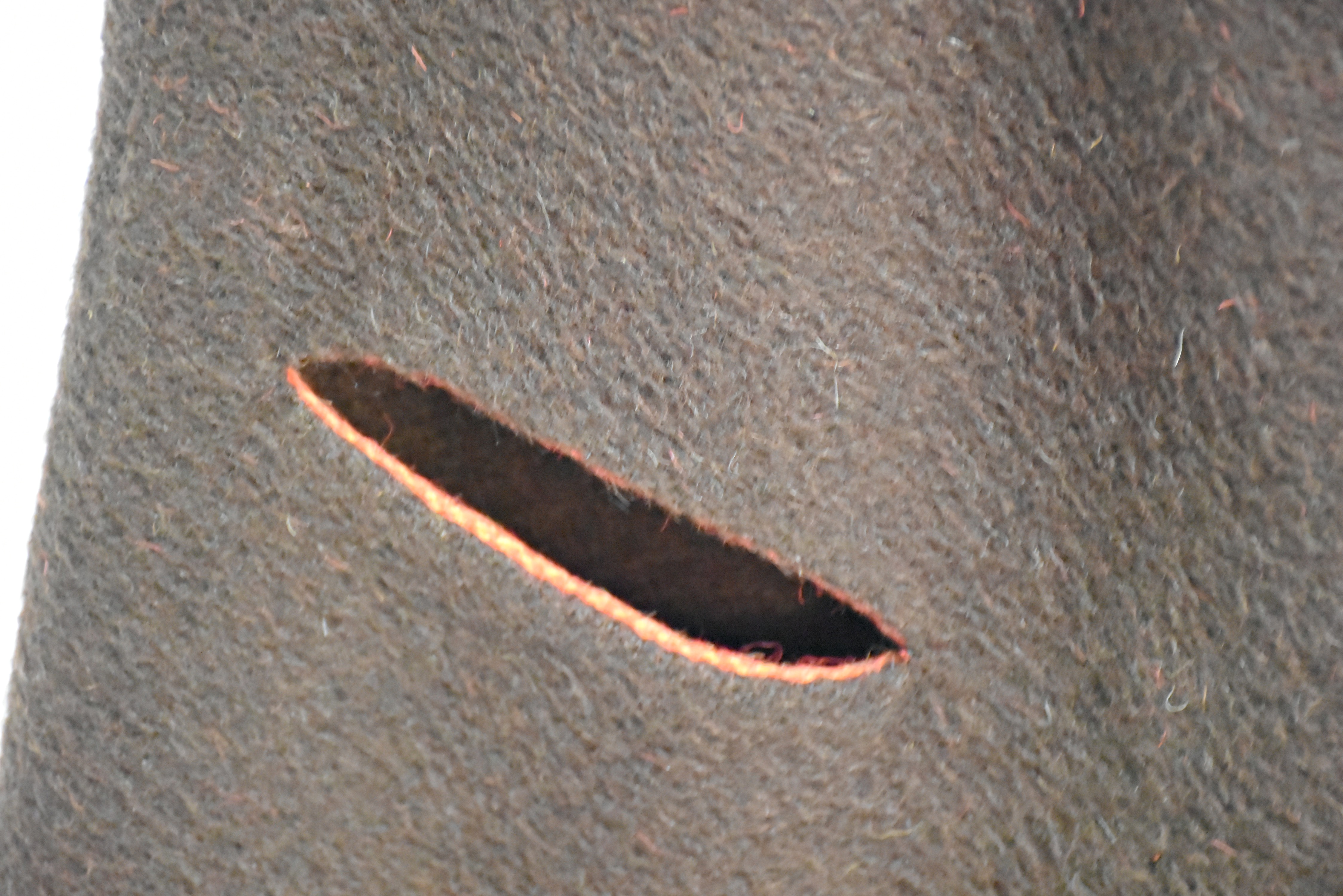 Vintage 1960's Pauline Trigere Mohair Bengal Swing Coat From Gidding Jenny