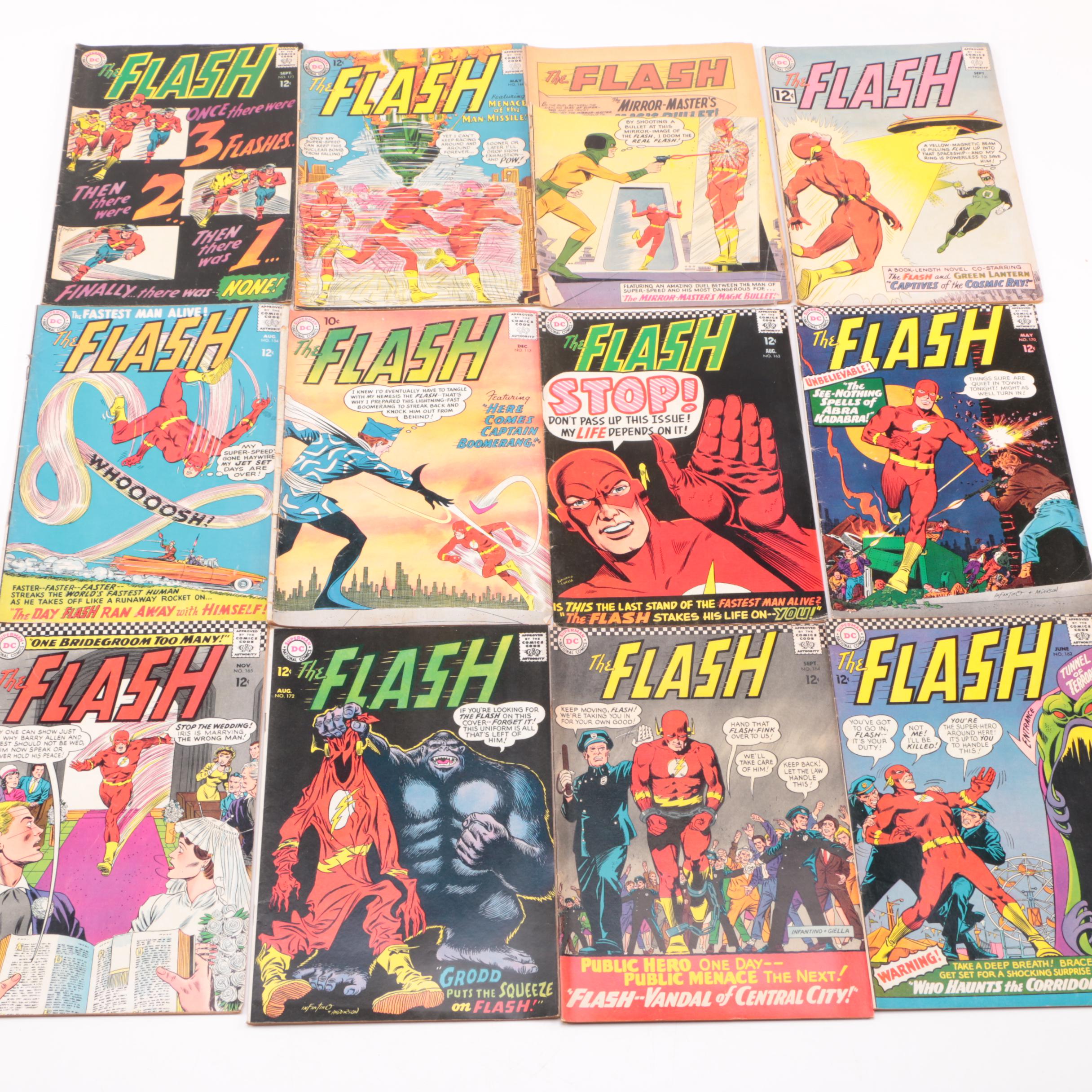 Collection of "The Flash" Comic Books