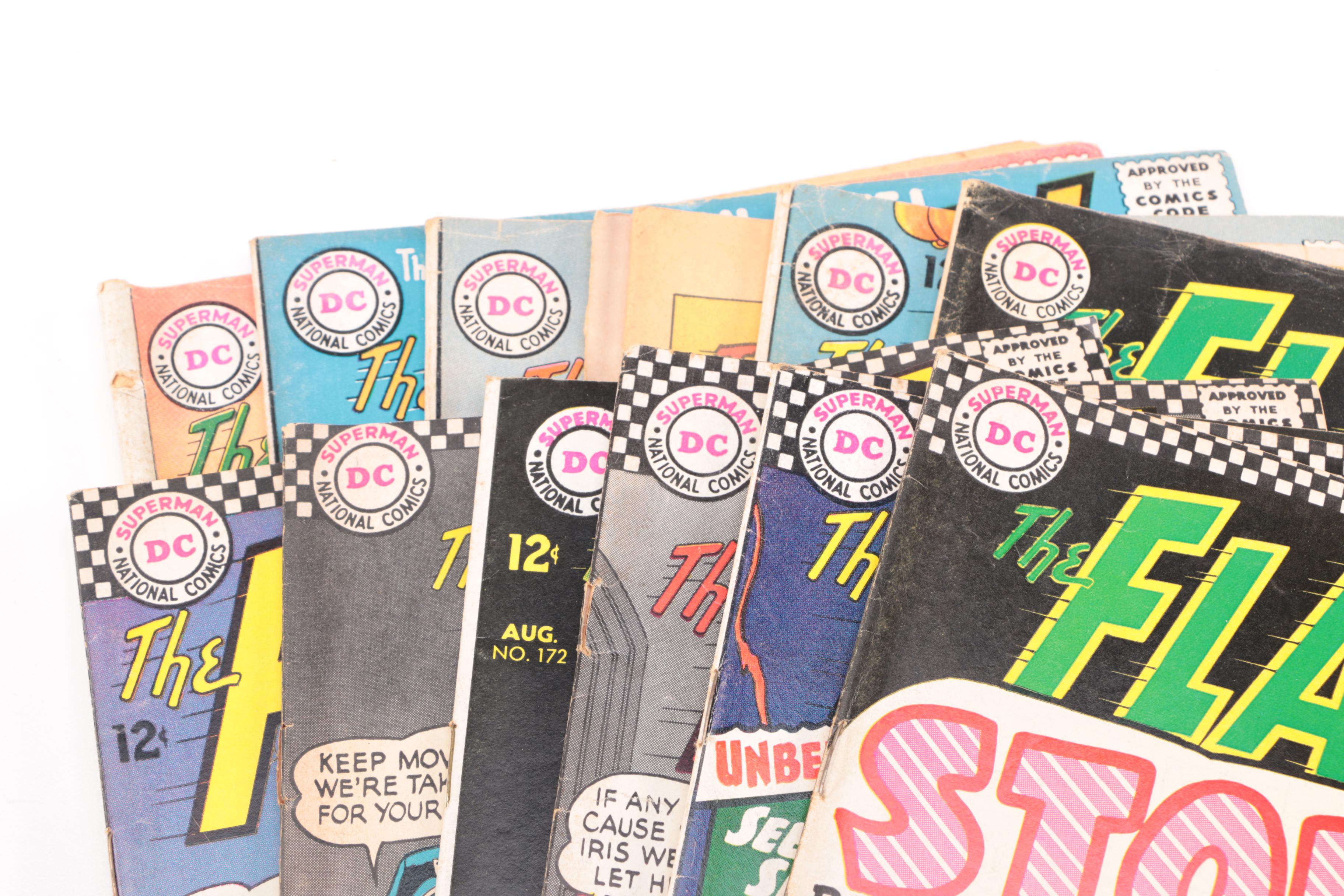 Collection of "The Flash" Comic Books