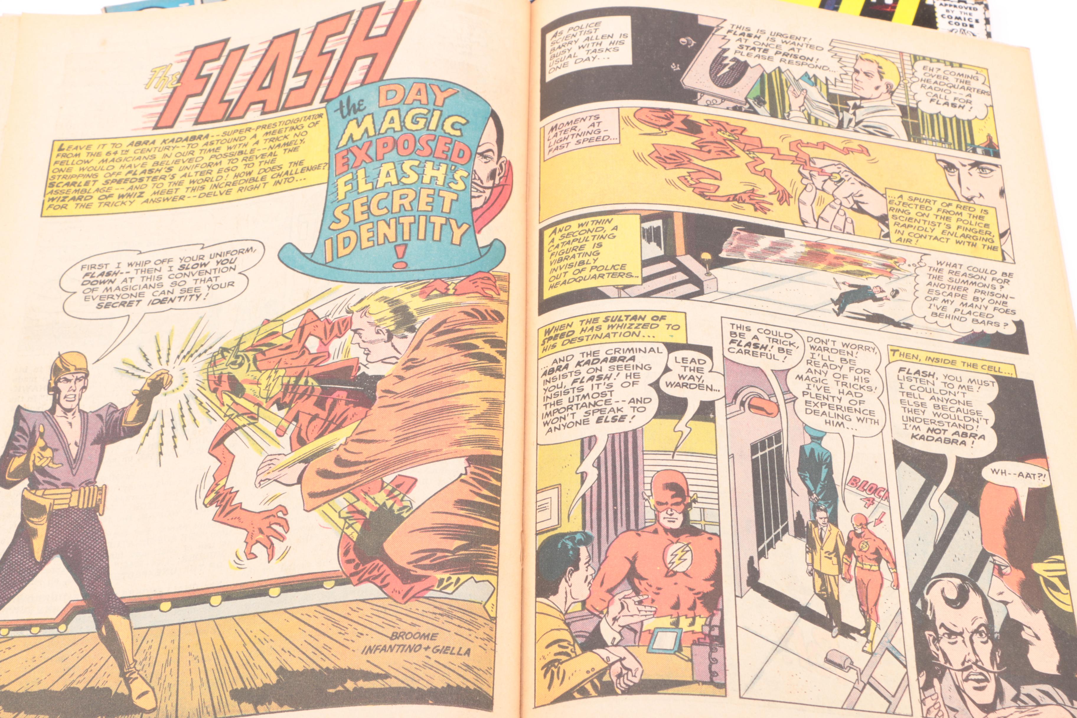 Collection of "The Flash" Comic Books
