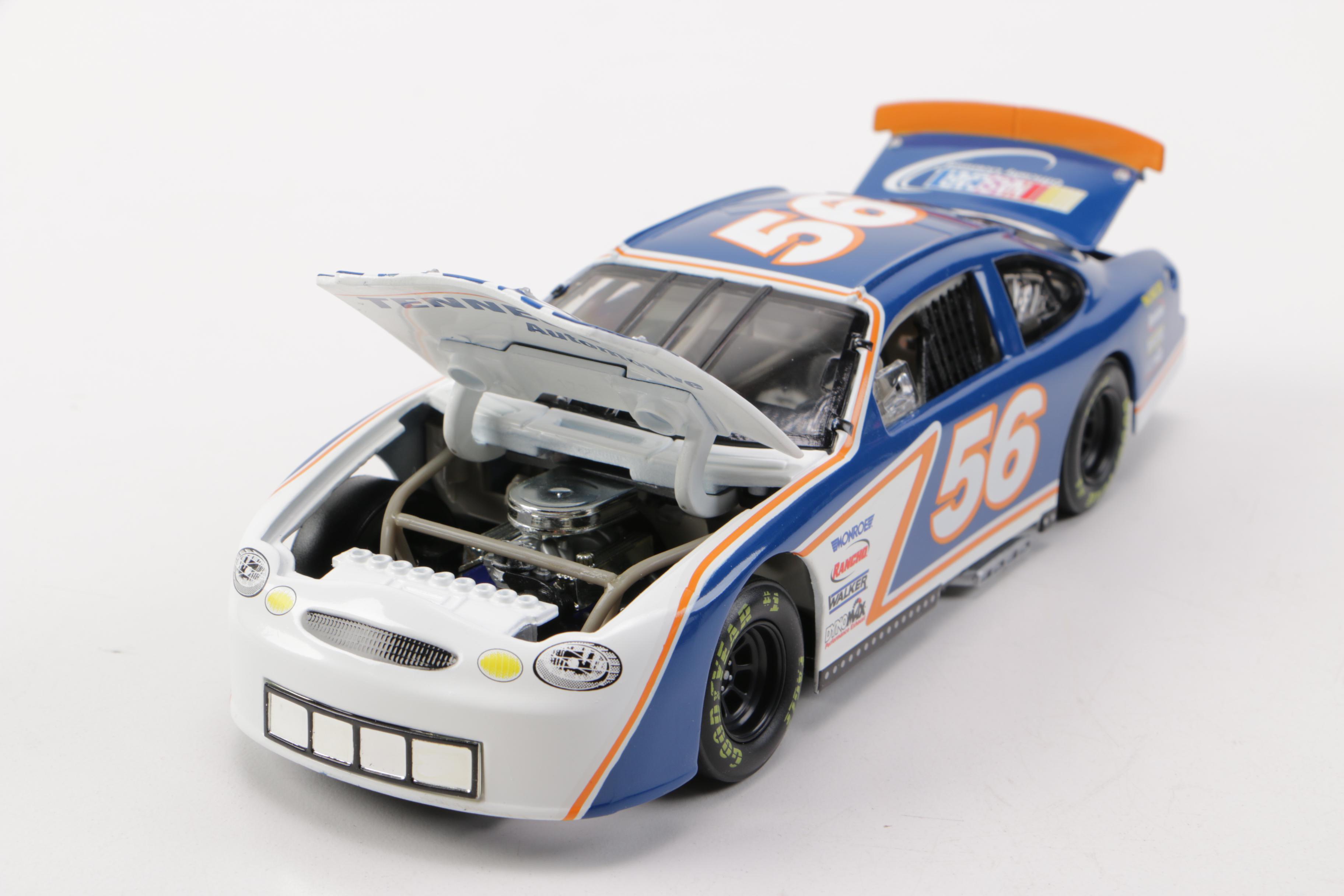 NASCAR Ford Taurus Die-Cast Stock Car and Dale Earnhardt Action Figure