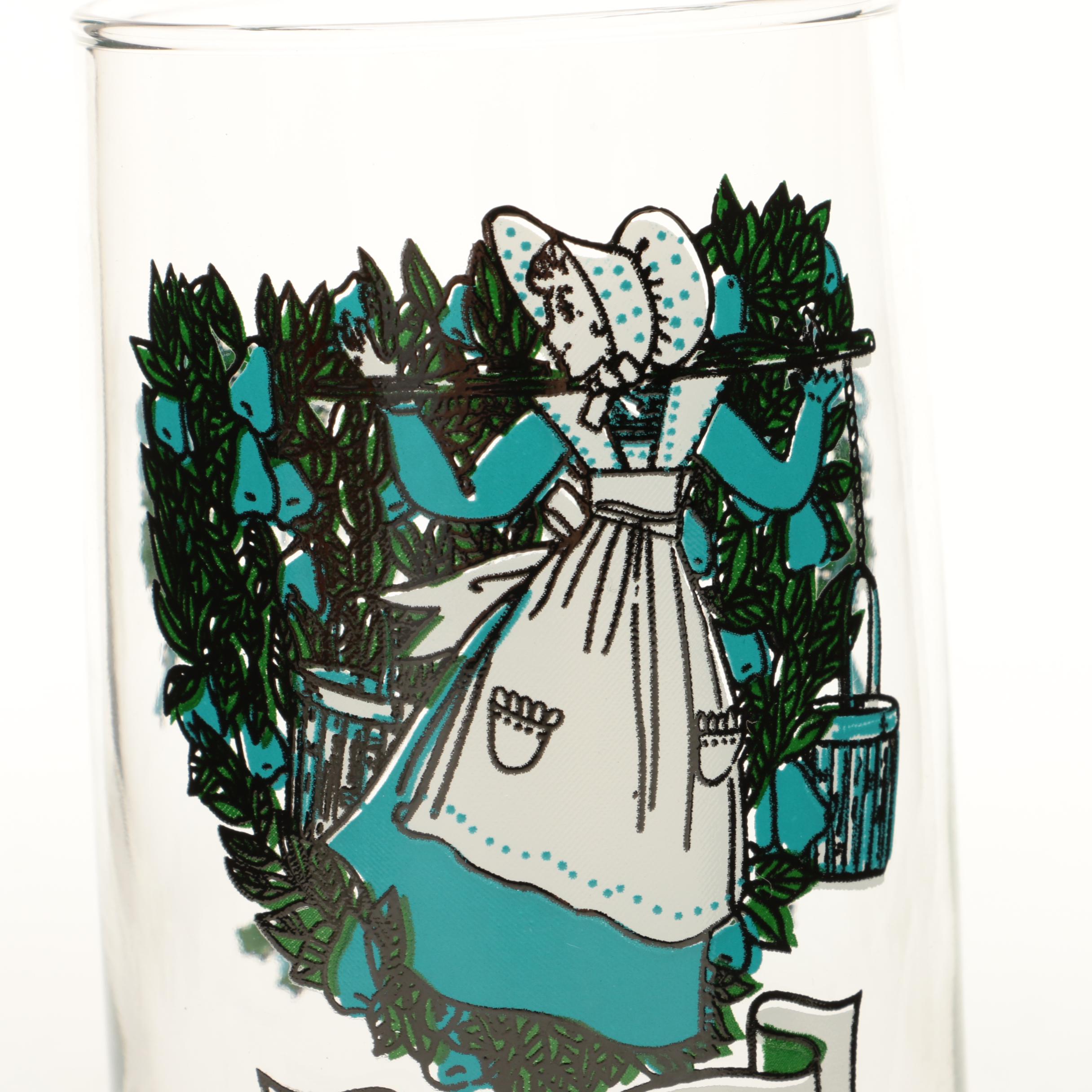 Twelve Days of Christmas Drinking Glasses