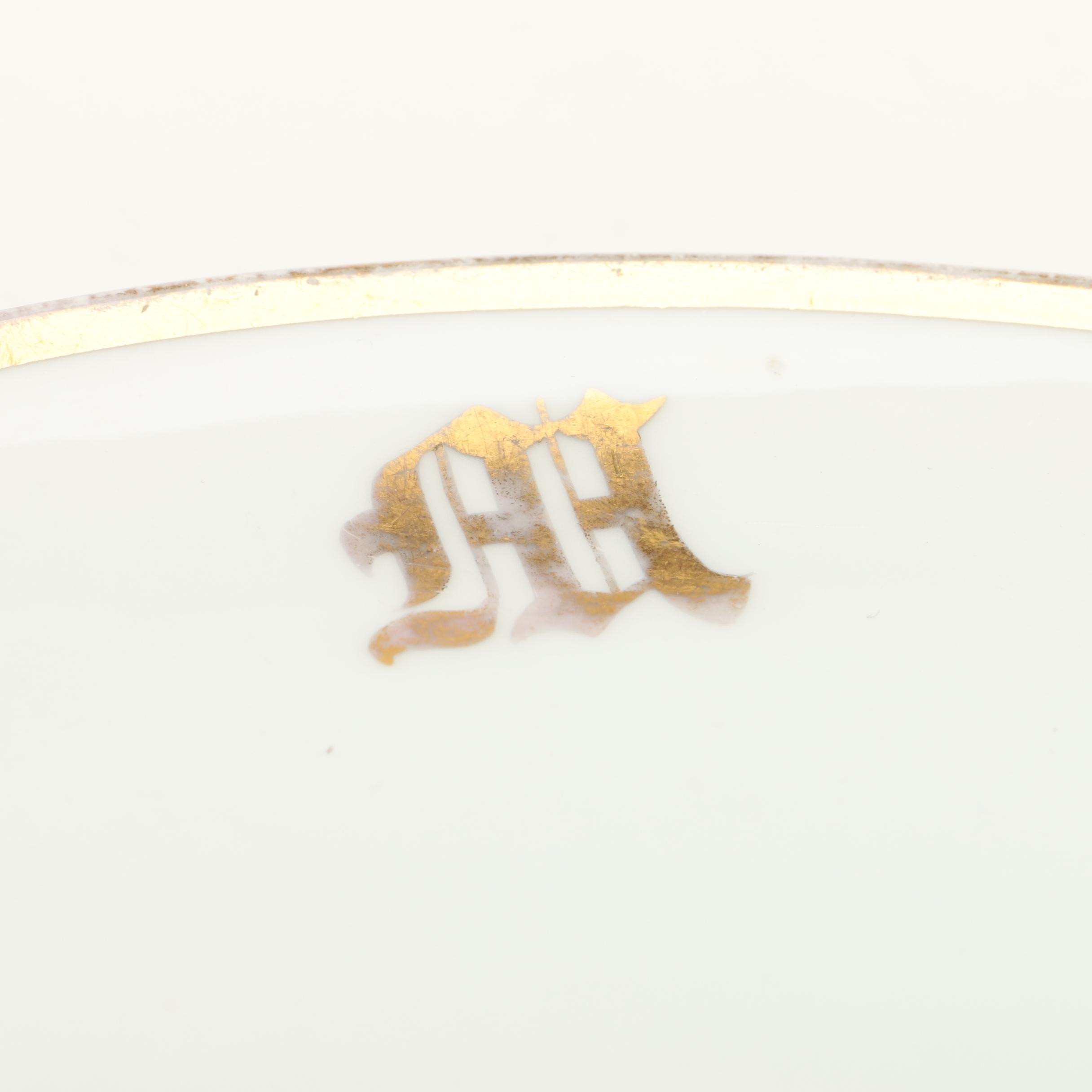 Assortment of Tableware including Haviland & Co. Limoges