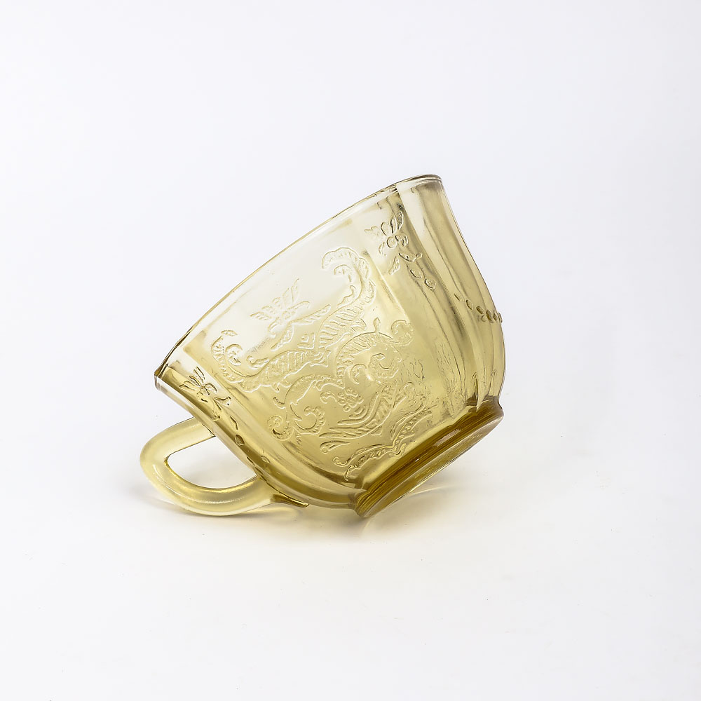 Amber Federal Glass Company "Madrid" Tableware