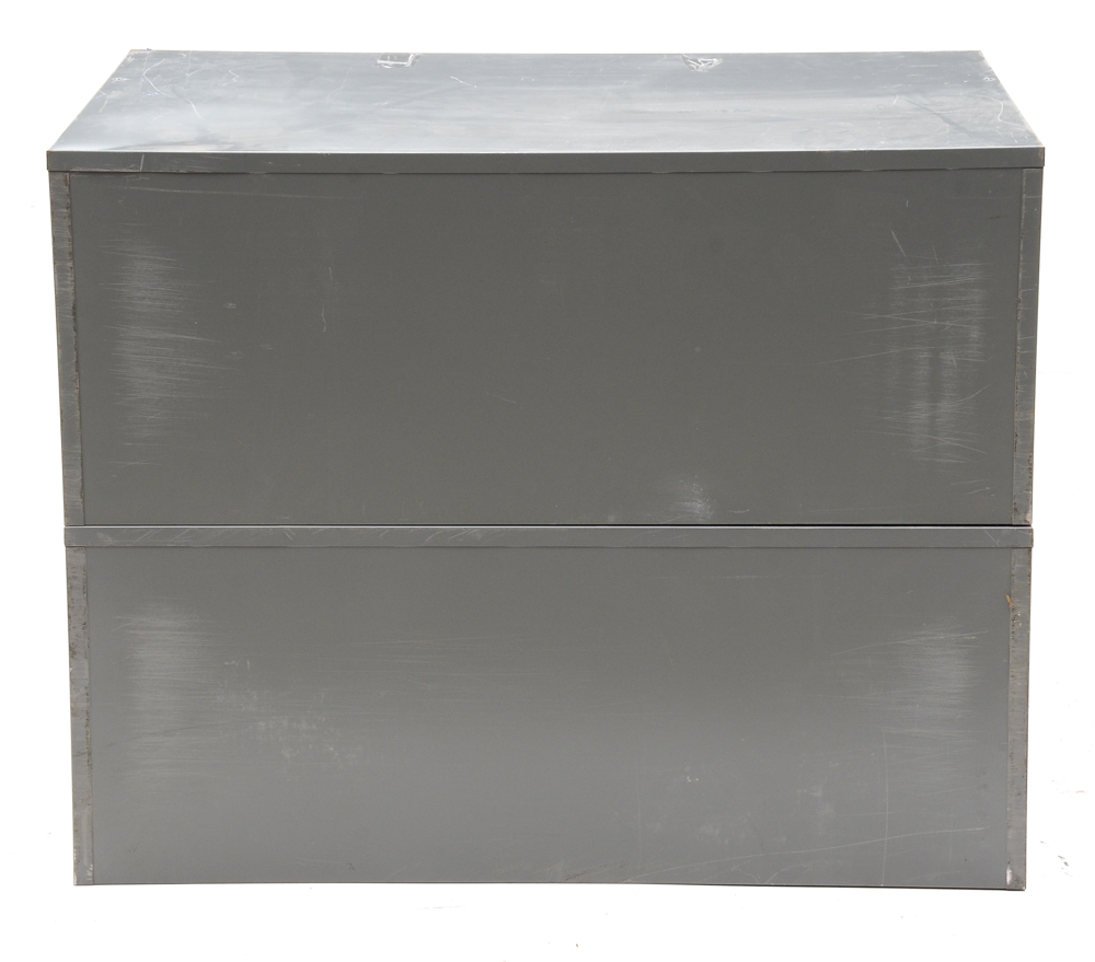 Grey Steel Flat File Storage Cabinet