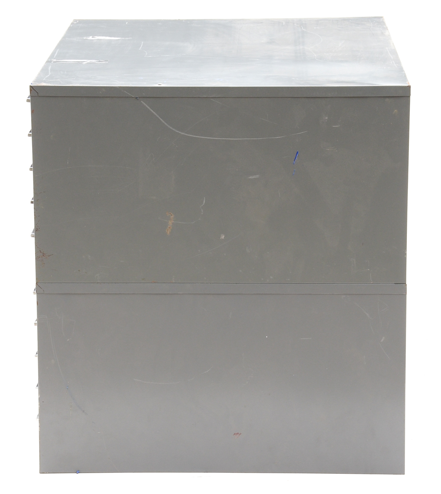 Grey Steel Flat File Storage Cabinet