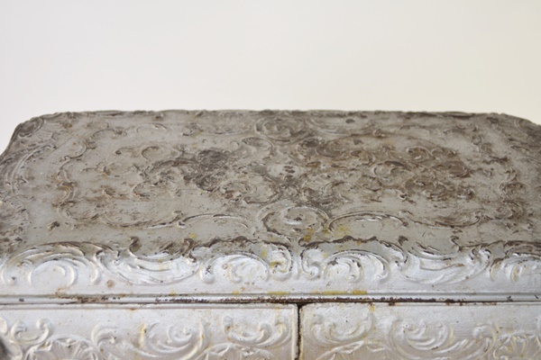 Vintage Heavy Cast Iron Box