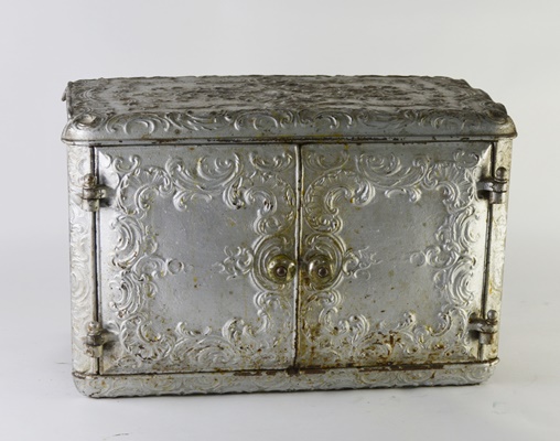 Vintage Heavy Cast Iron Box