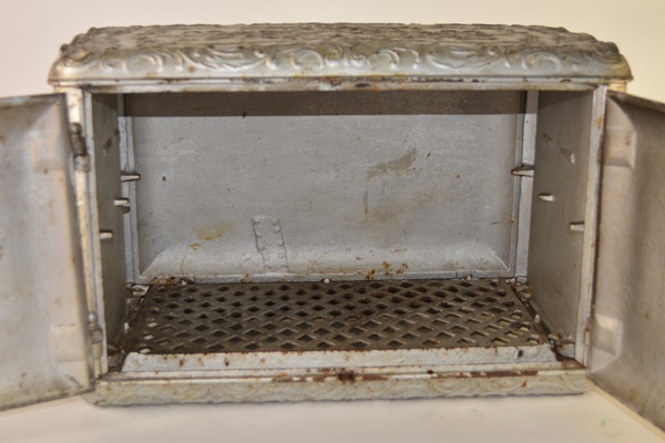 Vintage Heavy Cast Iron Box