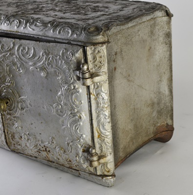 Vintage Heavy Cast Iron Box