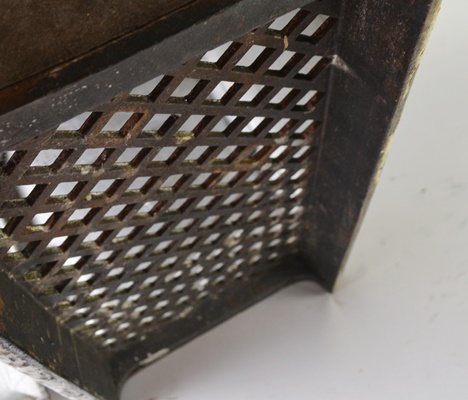 Vintage Heavy Cast Iron Box