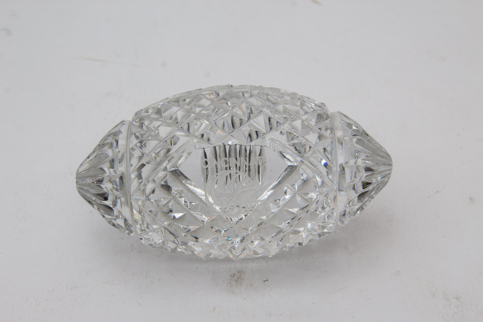 Cincinnati Bengals Waterford Crystal Football